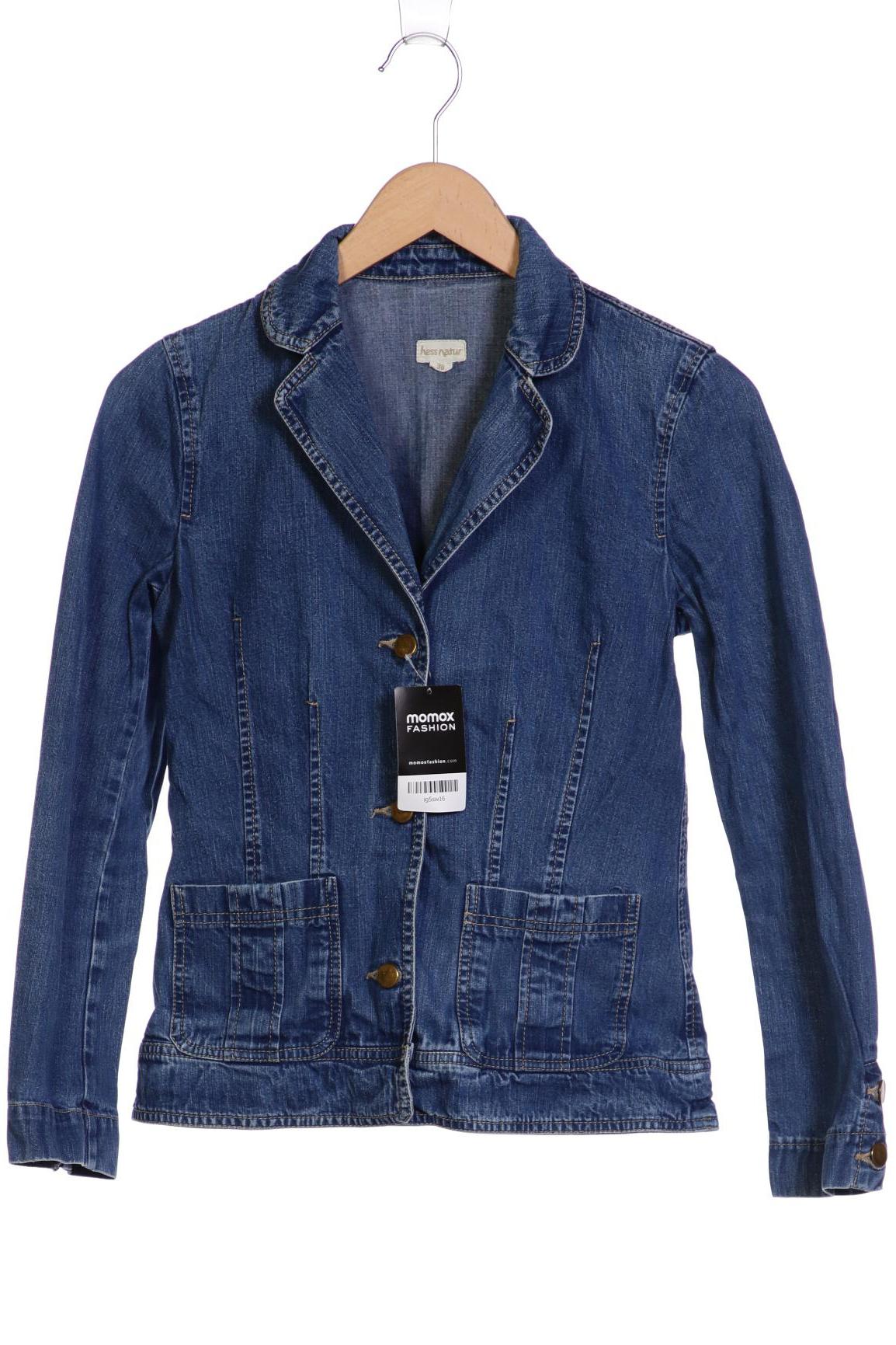 

hessnatur Damen Jacke, blau, Gr. 36