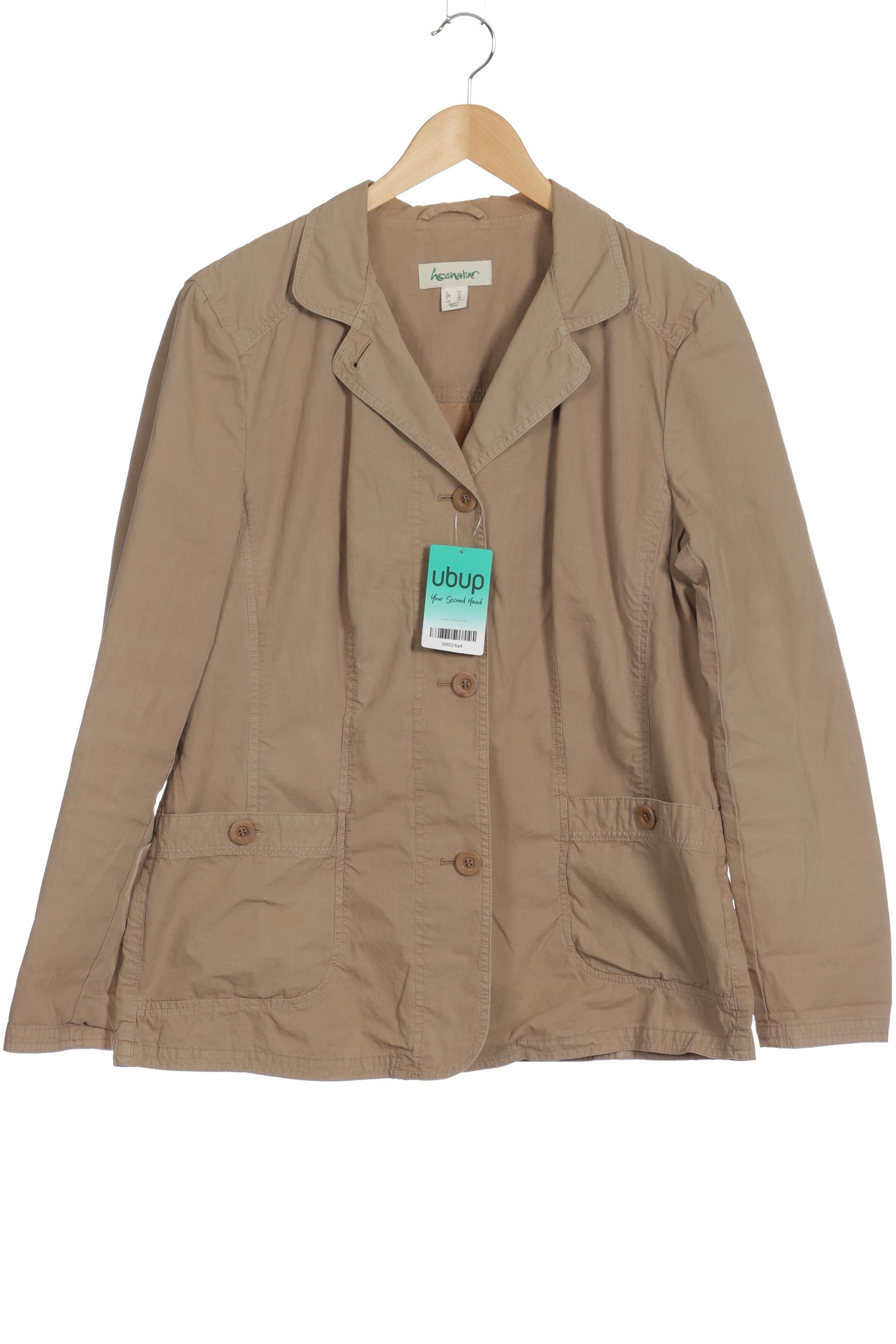 

hessnatur Damen Jacke, beige, Gr. 44