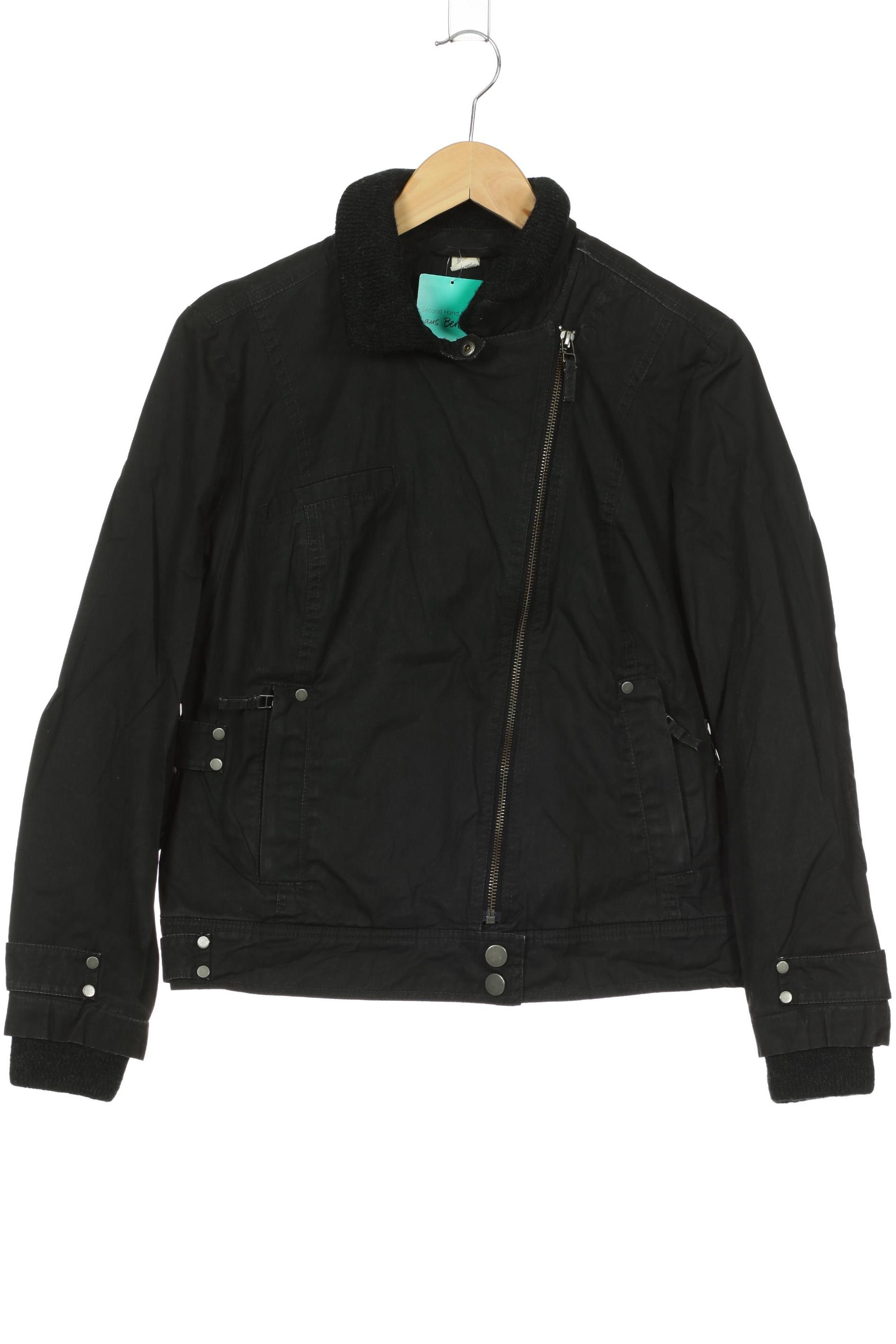 

hessnatur Damen Jacke, schwarz, Gr. 38
