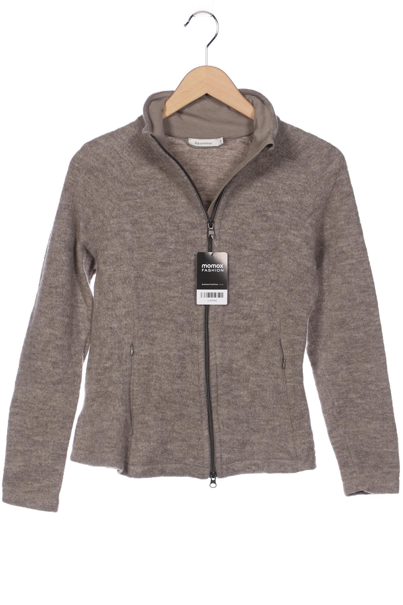 

hessnatur Damen Jacke, grau, Gr. 36