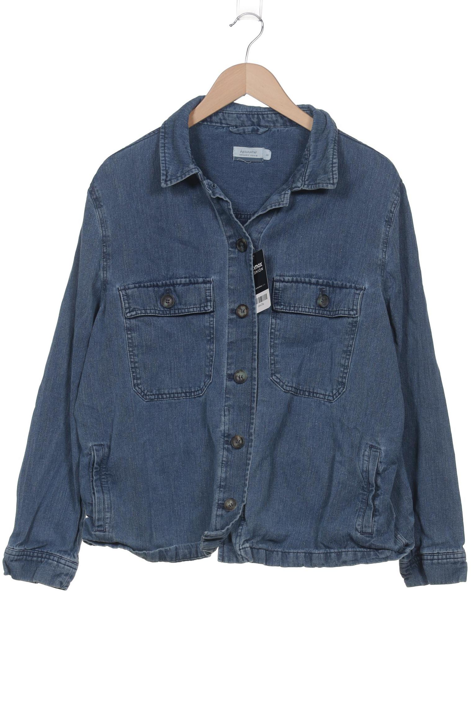 

hessnatur Damen Jacke, blau, Gr. 48