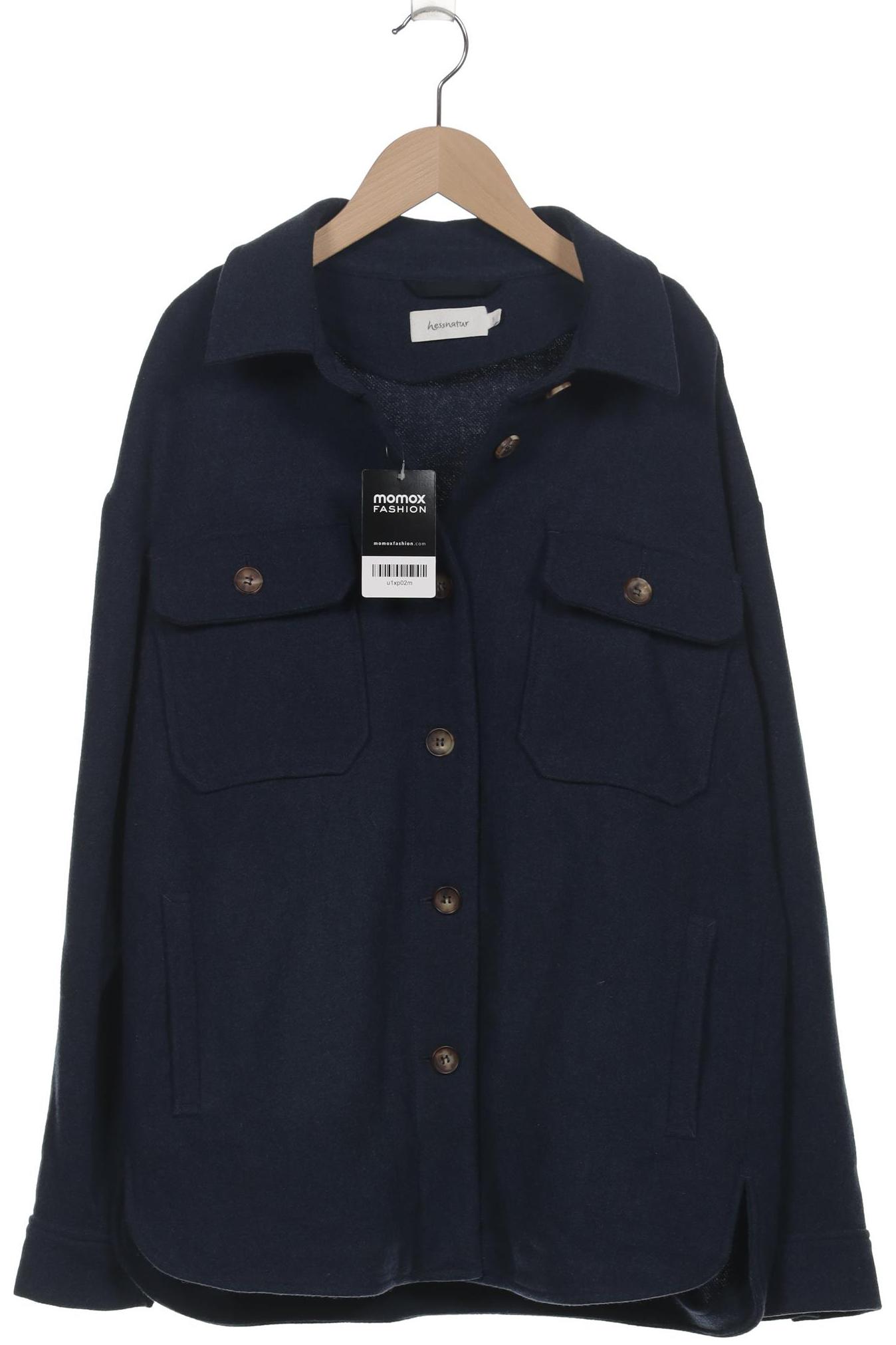 

hessnatur Damen Jacke, marineblau, Gr. 36