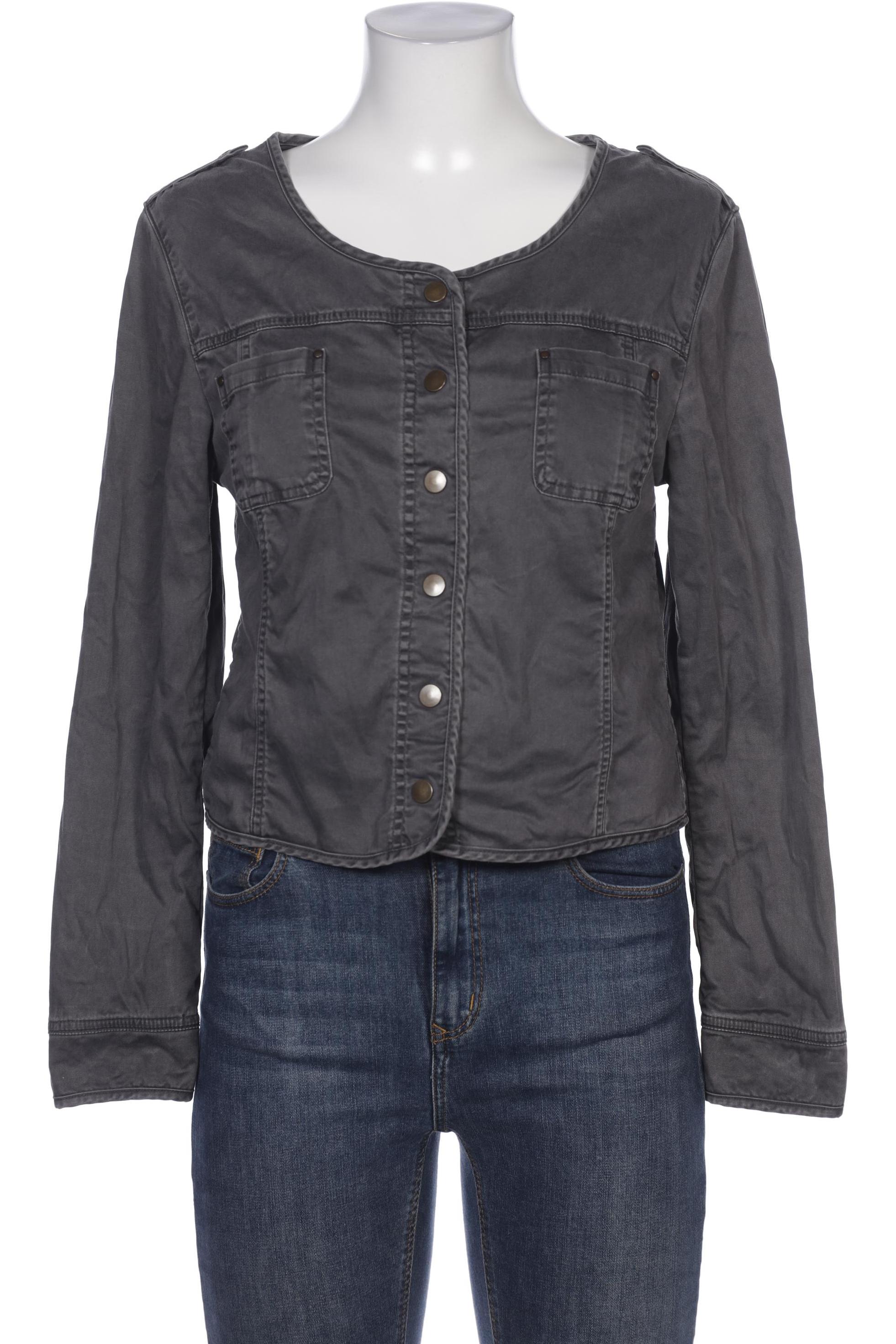 

hessnatur Damen Jacke, grau, Gr. 38