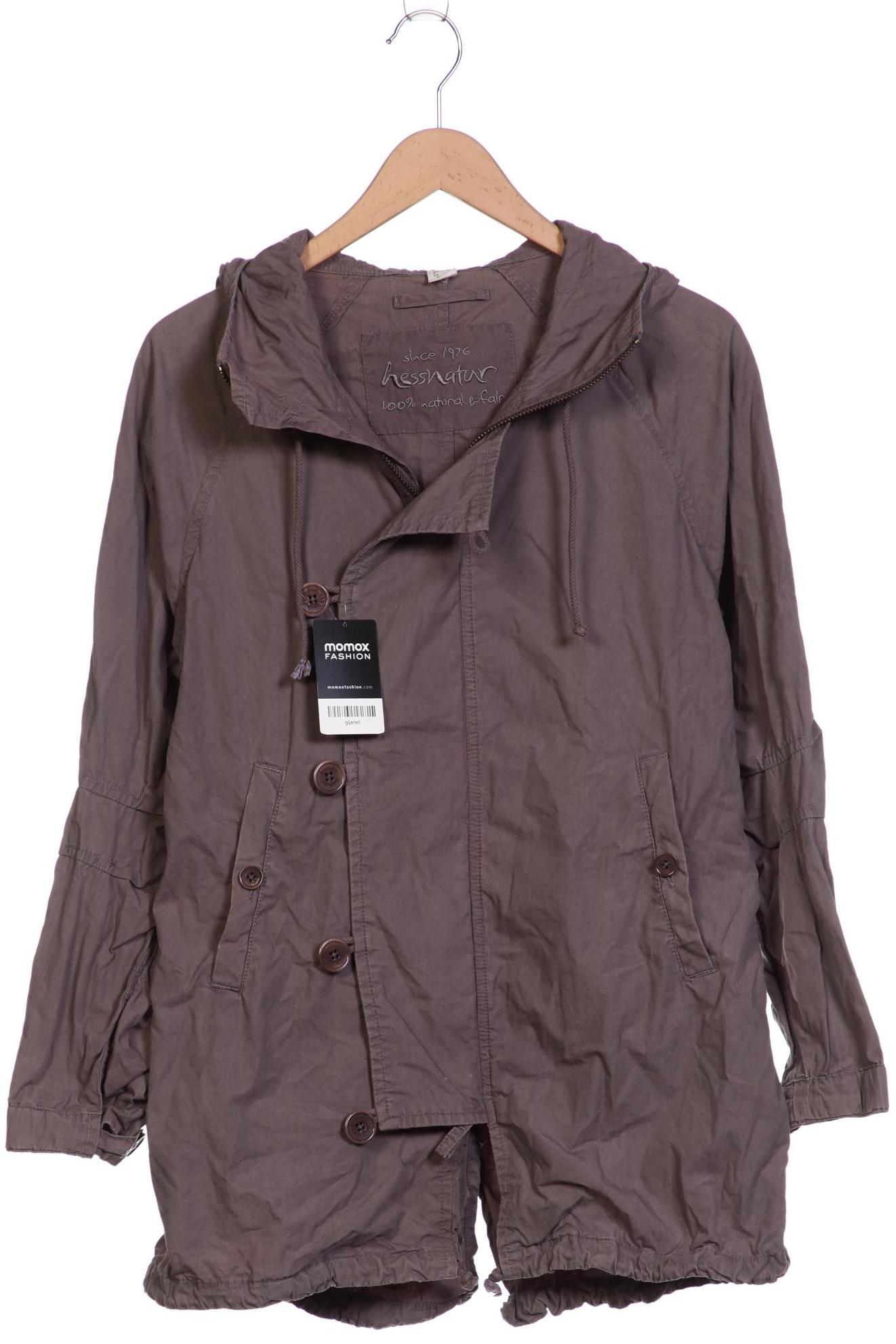 

hessnatur Damen Jacke, grau, Gr. 38