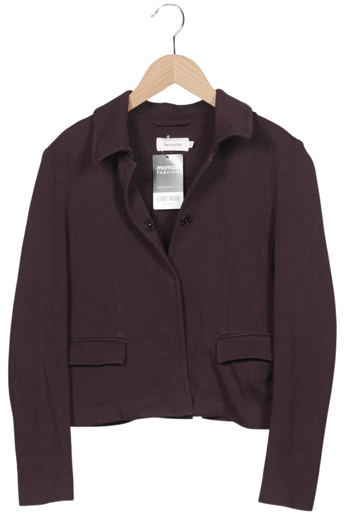 

hessnatur Damen Jacke, bordeaux, Gr. 36