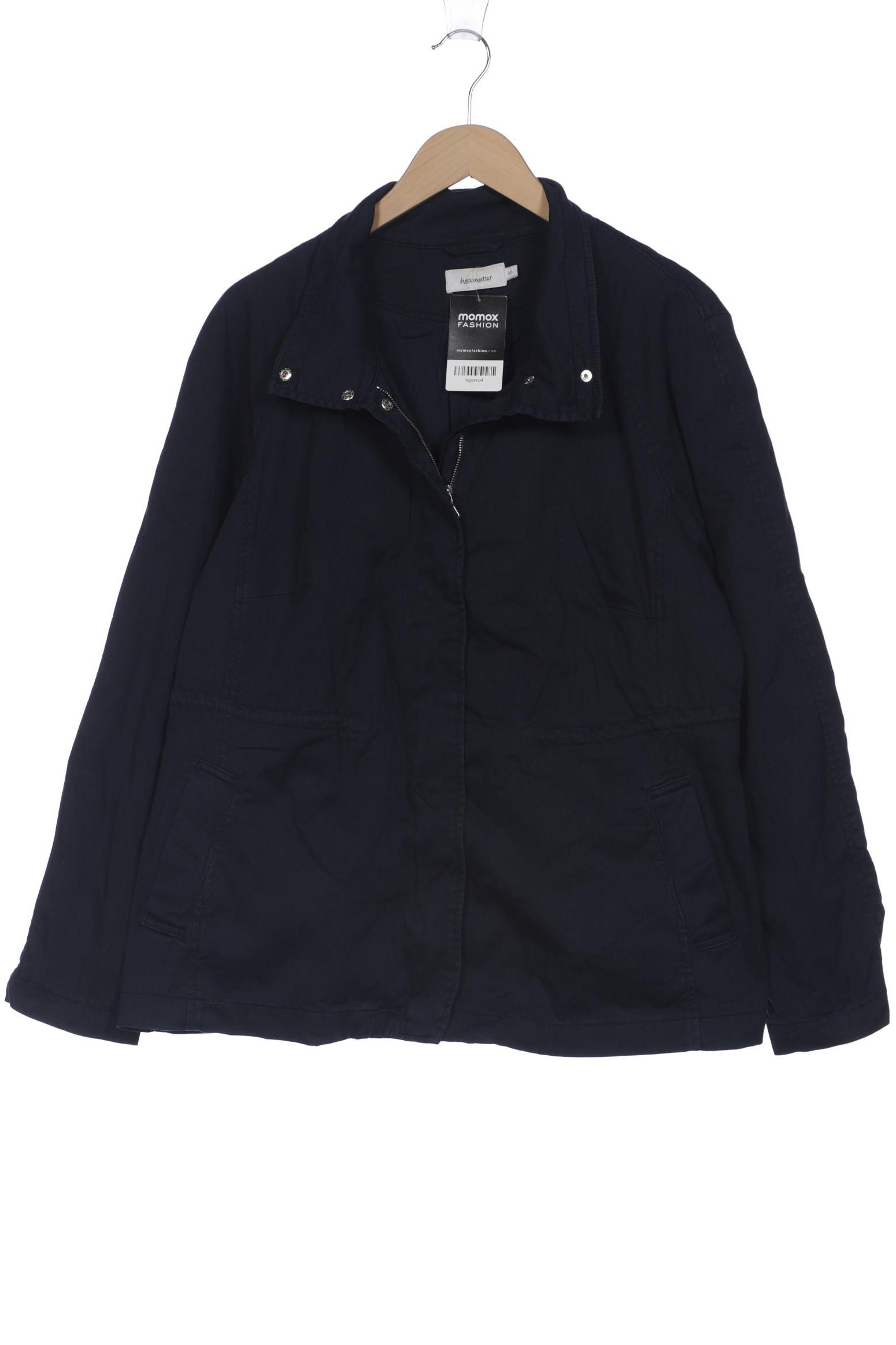 

hessnatur Damen Jacke, marineblau, Gr. 46