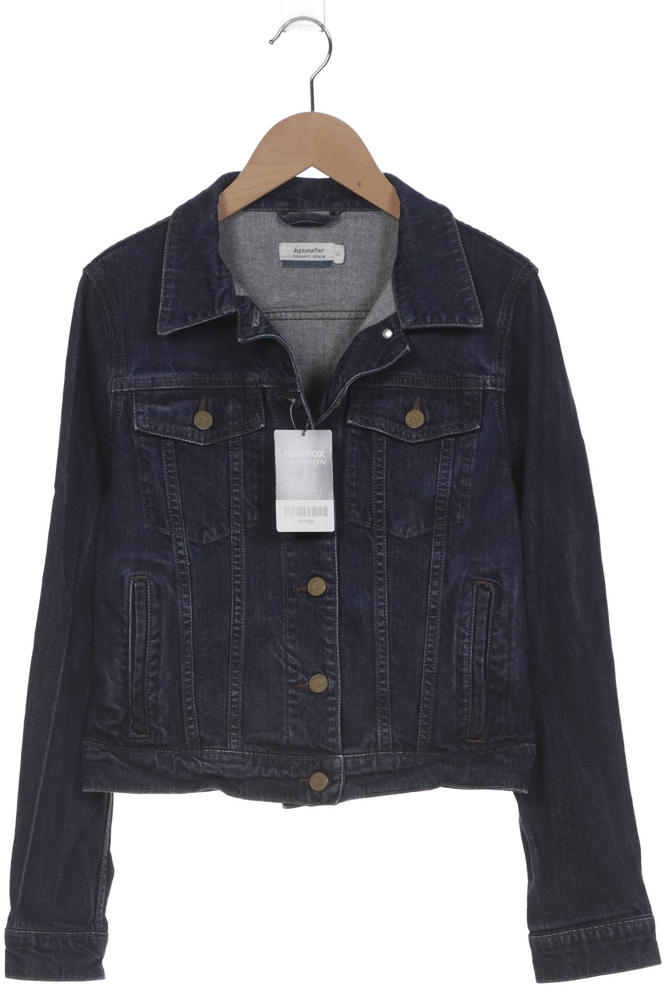 

hessnatur Damen Jacke, marineblau, Gr. 36