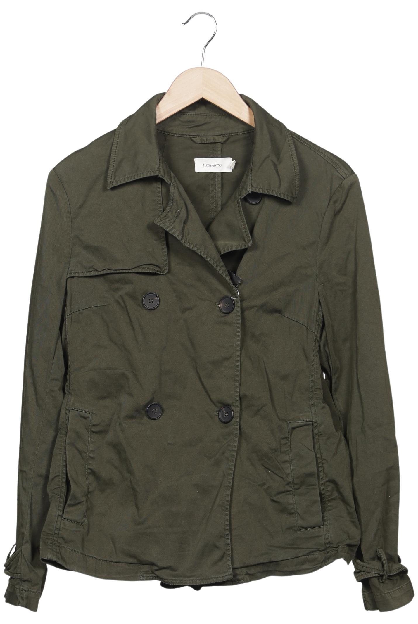 

hessnatur Damen Jacke, grün, Gr. 40