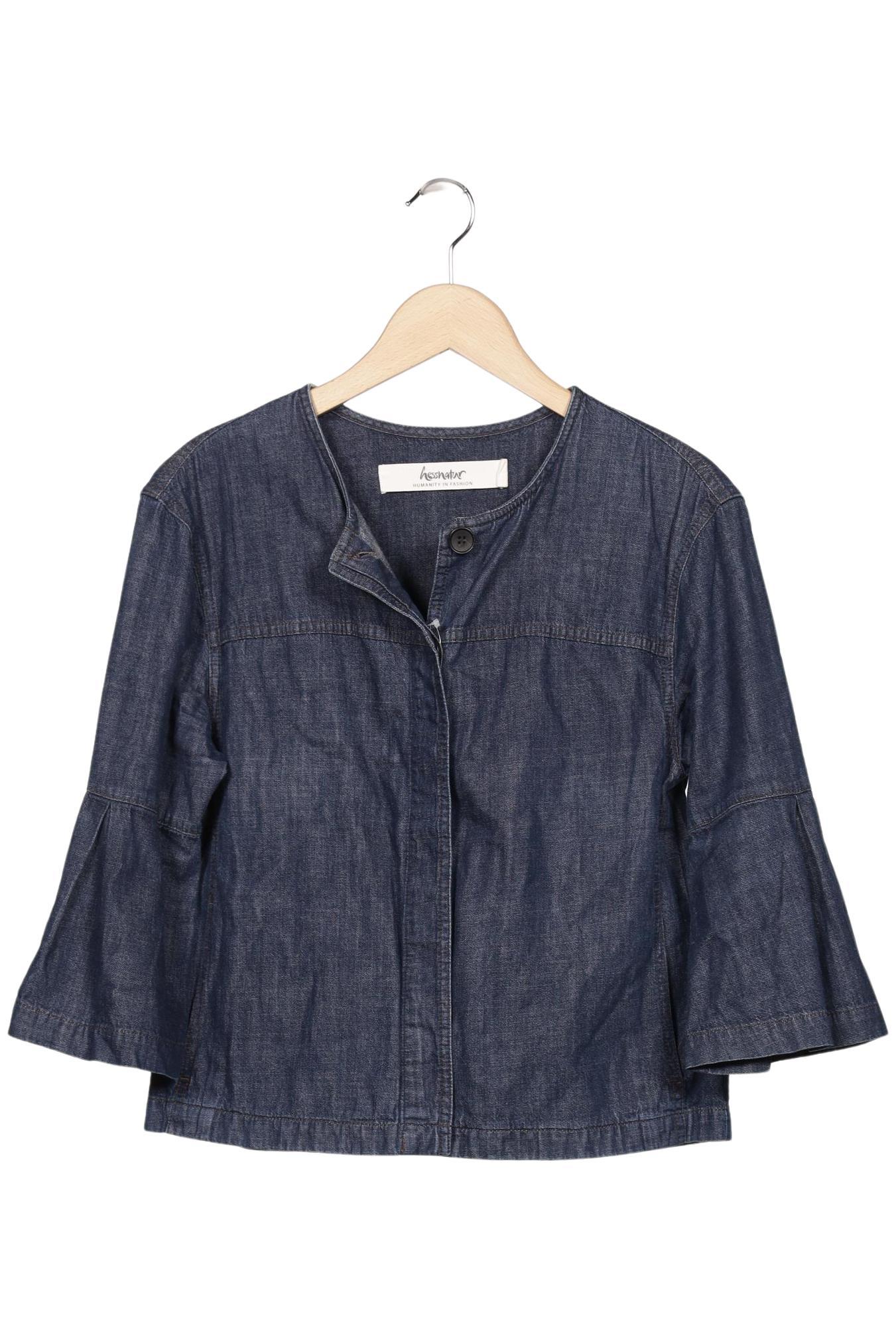 

hessnatur Damen Jacke, blau, Gr. 36