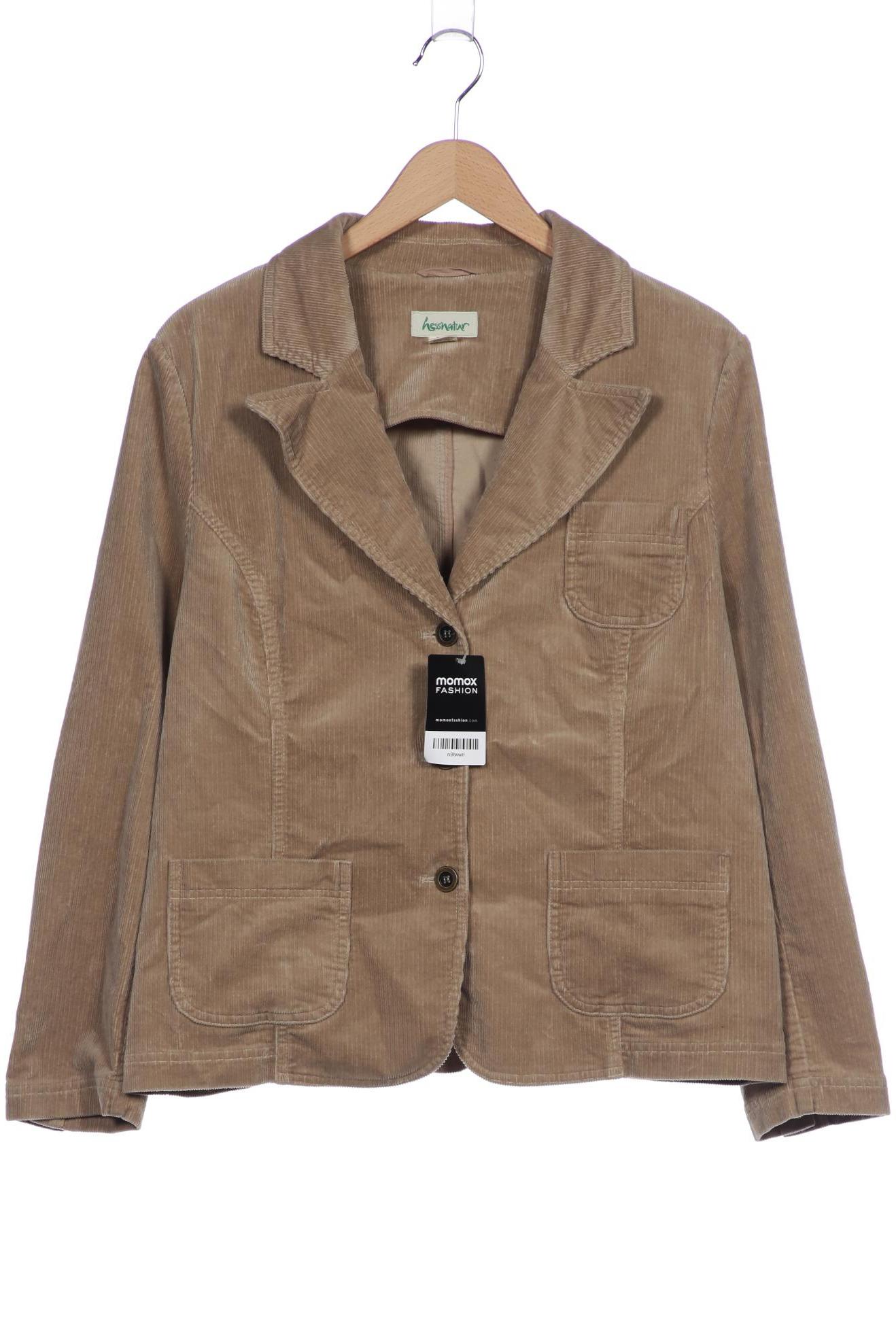

hessnatur Damen Jacke, beige, Gr. 44