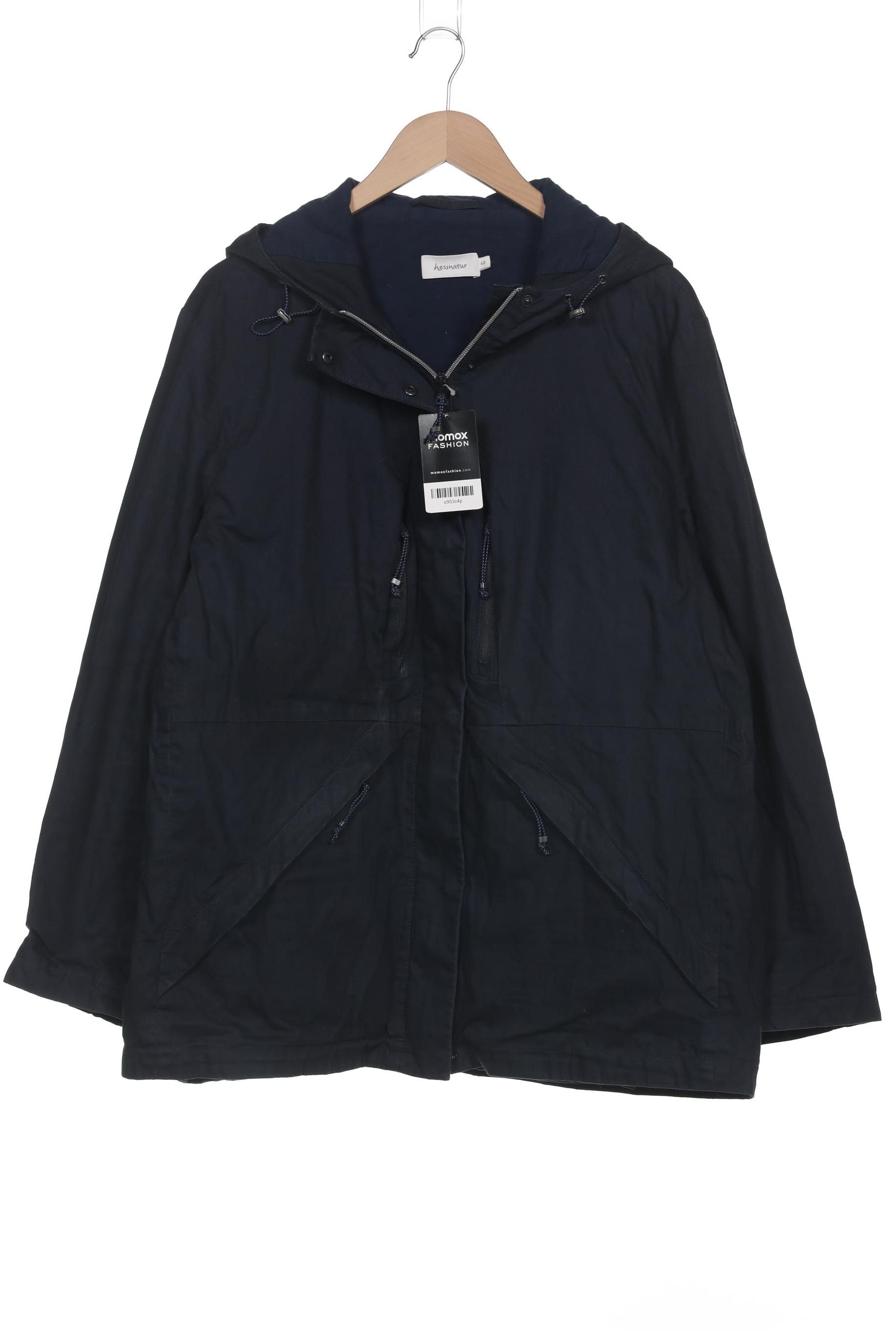 

hessnatur Damen Jacke, marineblau, Gr. 48