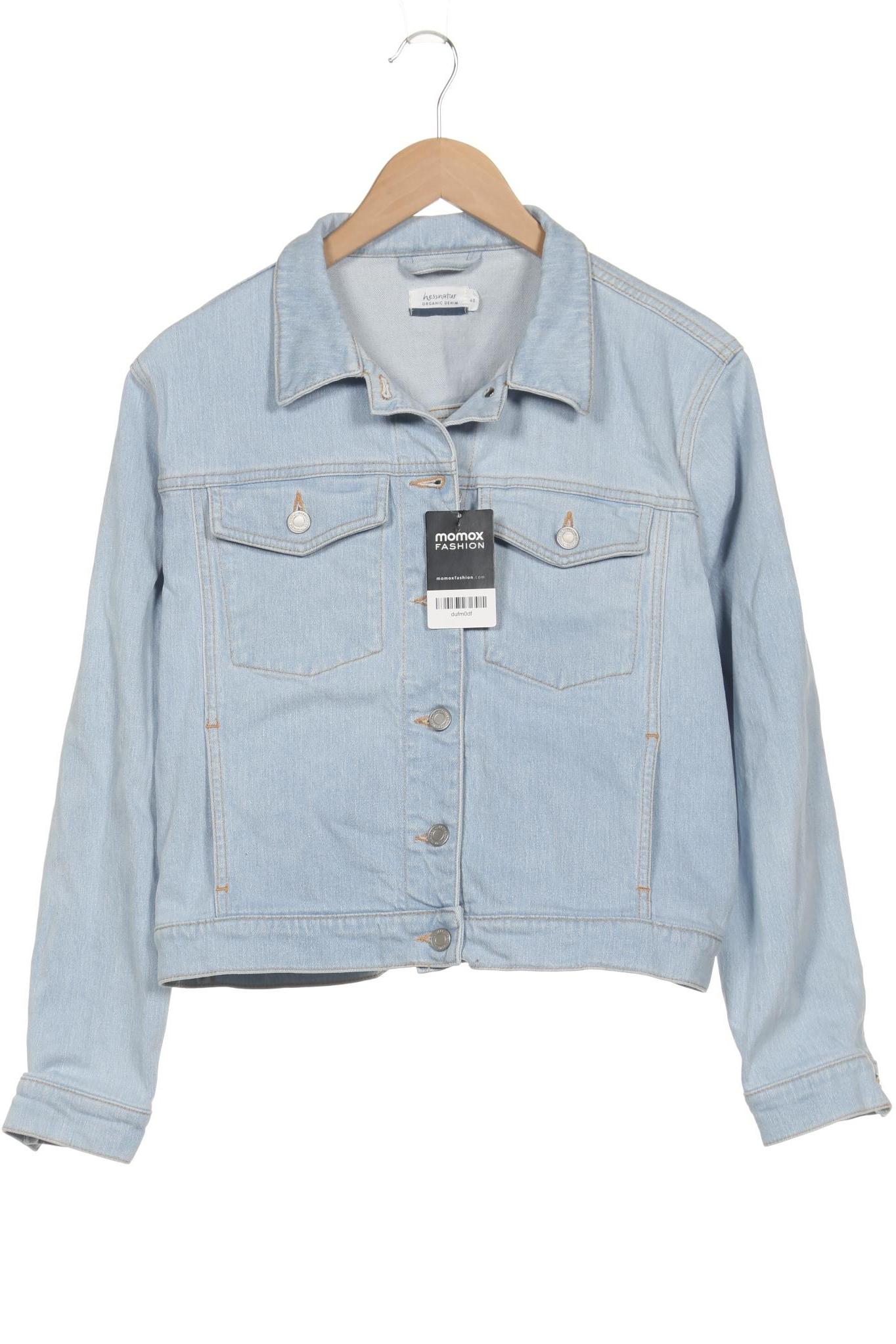 

hessnatur Damen Jacke, hellblau, Gr. 40