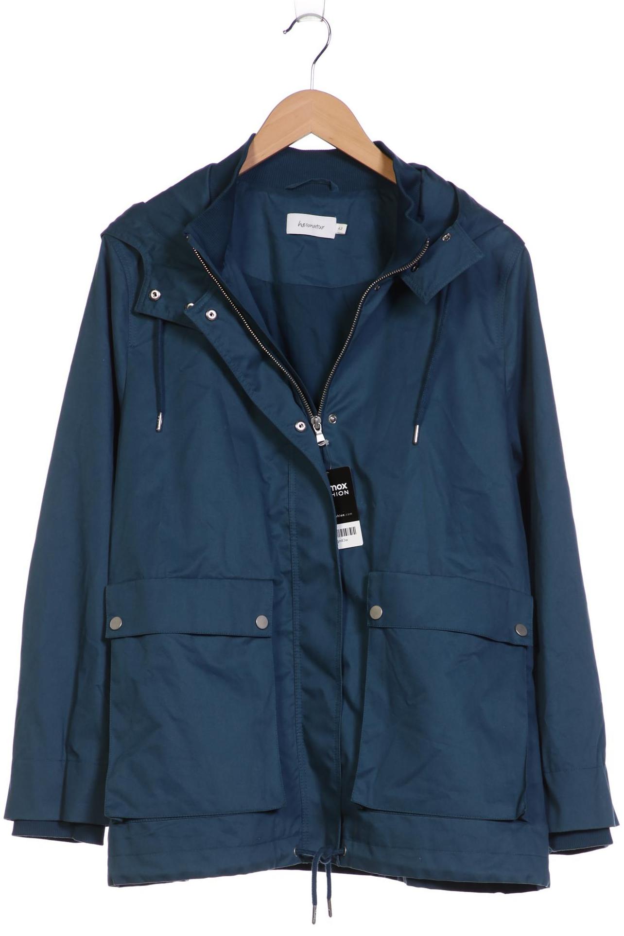 

hessnatur Damen Jacke, türkis, Gr. 42