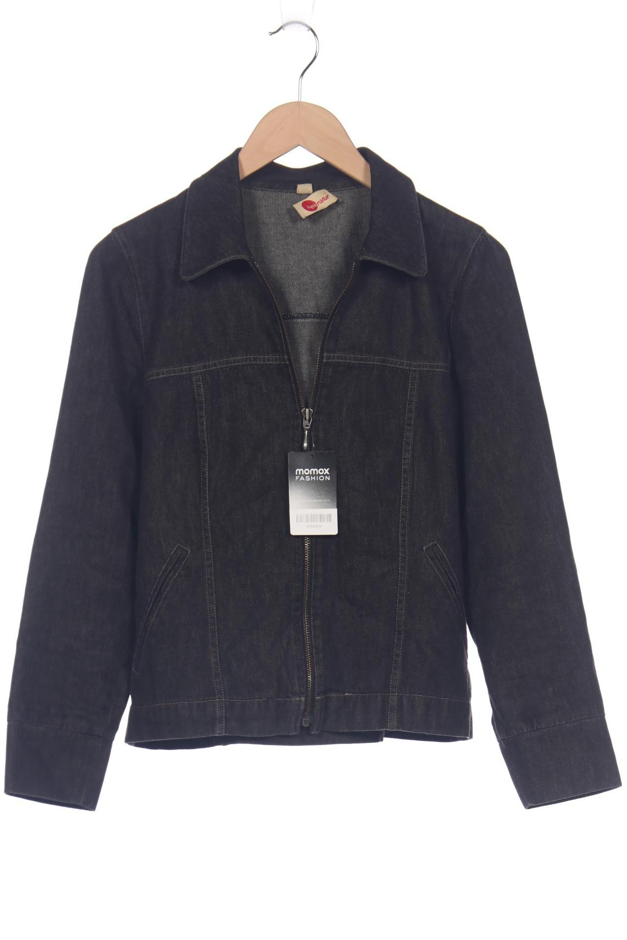 

hessnatur Damen Jacke, schwarz, Gr. 38