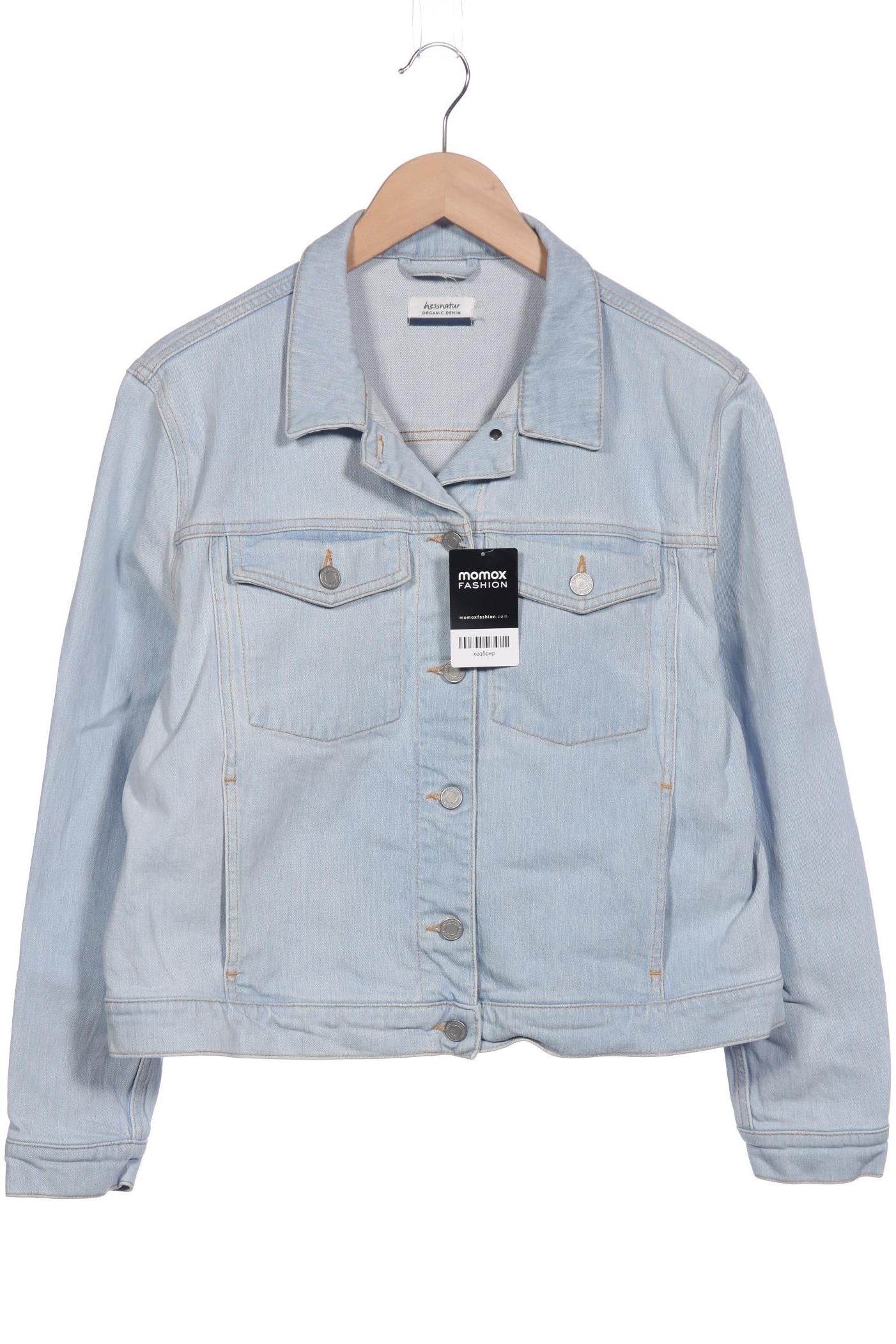 

hessnatur Damen Jacke, hellblau, Gr. 44