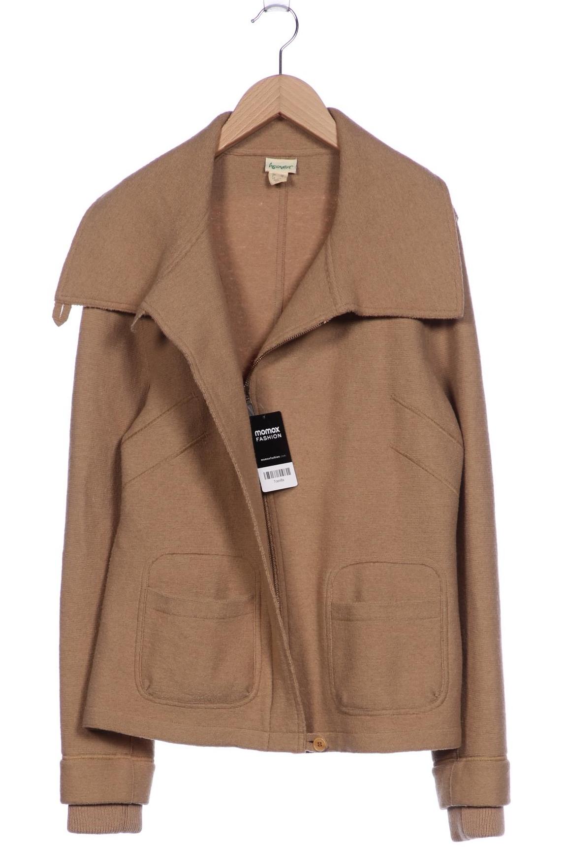 

hessnatur Damen Jacke, beige, Gr. 36