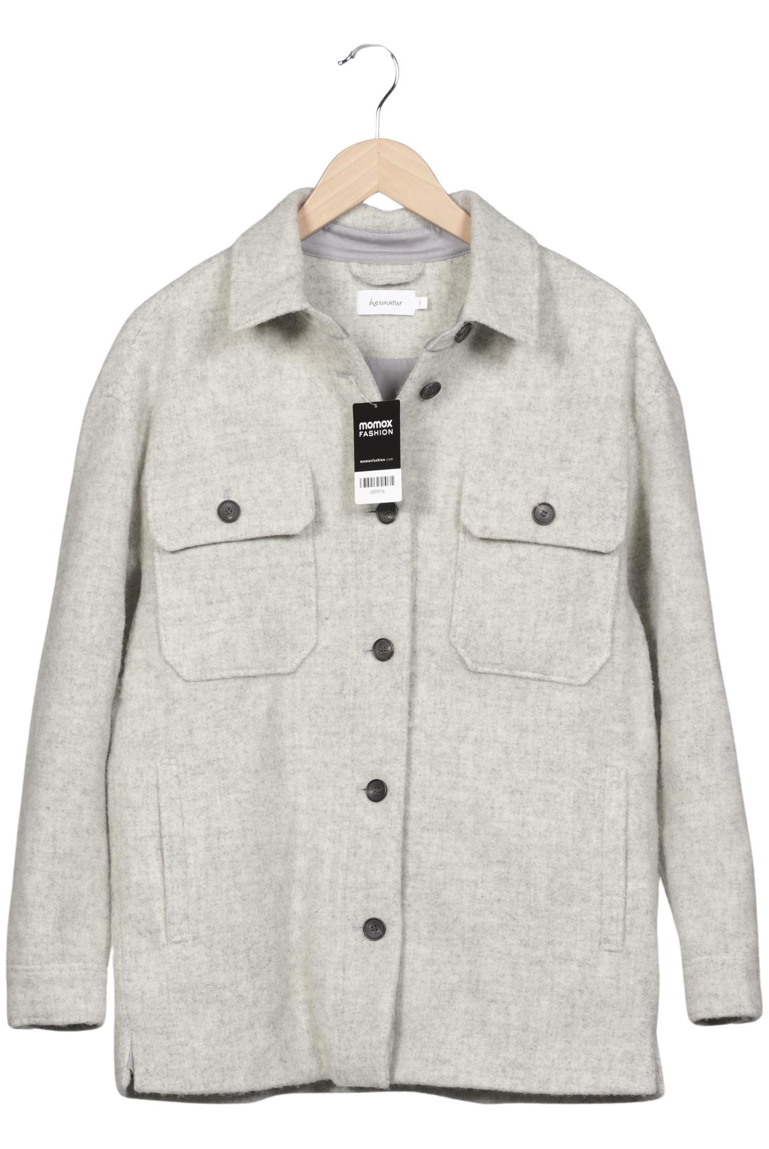 

hessnatur Damen Jacke, grau, Gr. 36