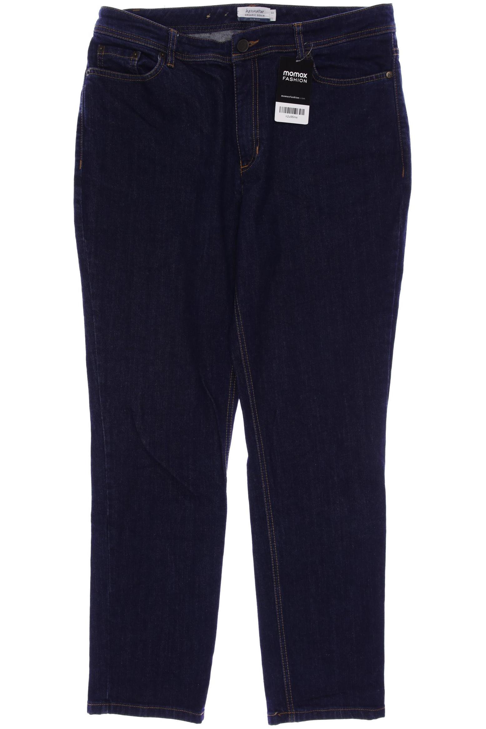 

hessnatur Damen Jeans, marineblau, Gr. 32