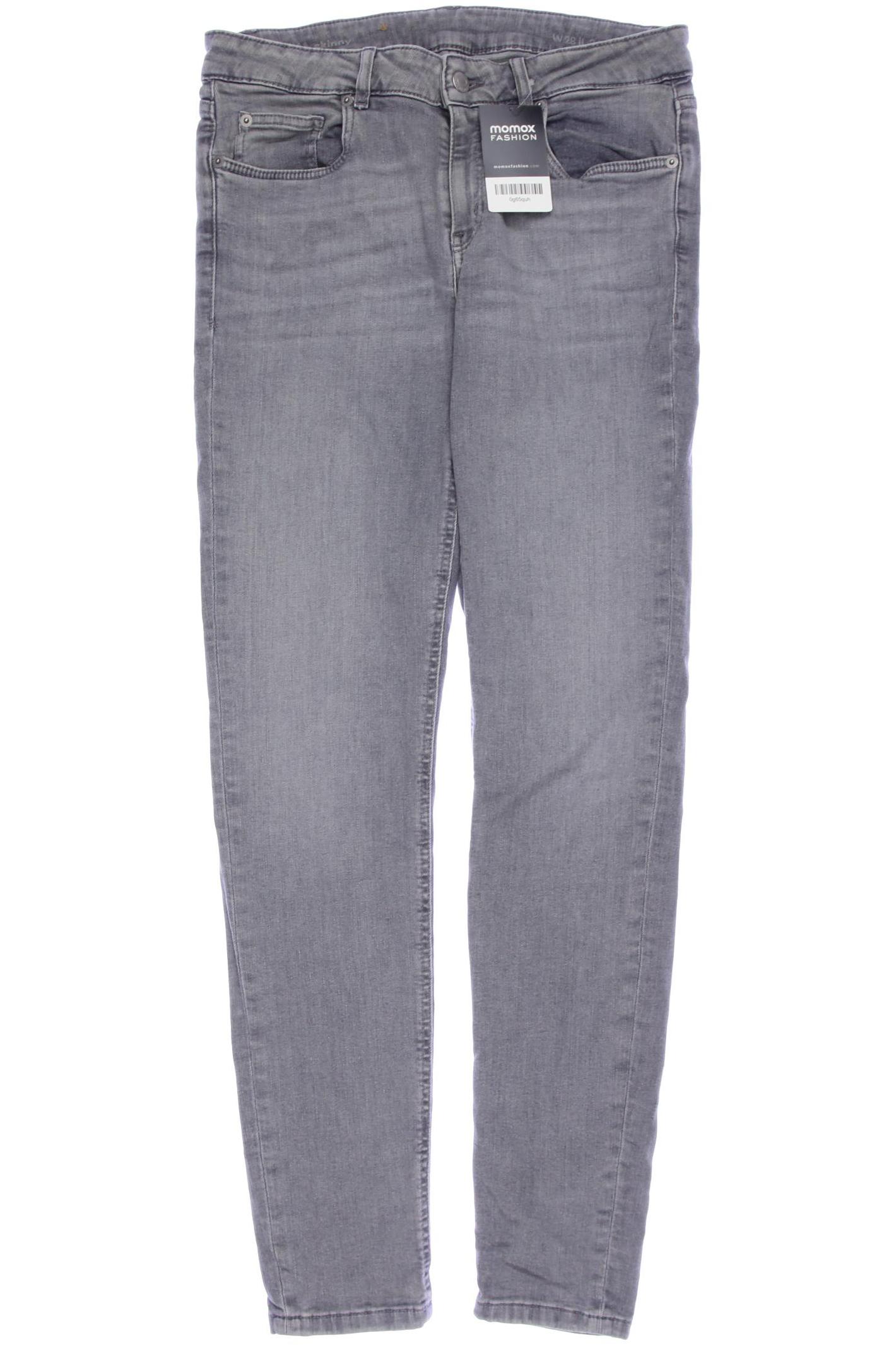 

hessnatur Damen Jeans, grau, Gr. 28