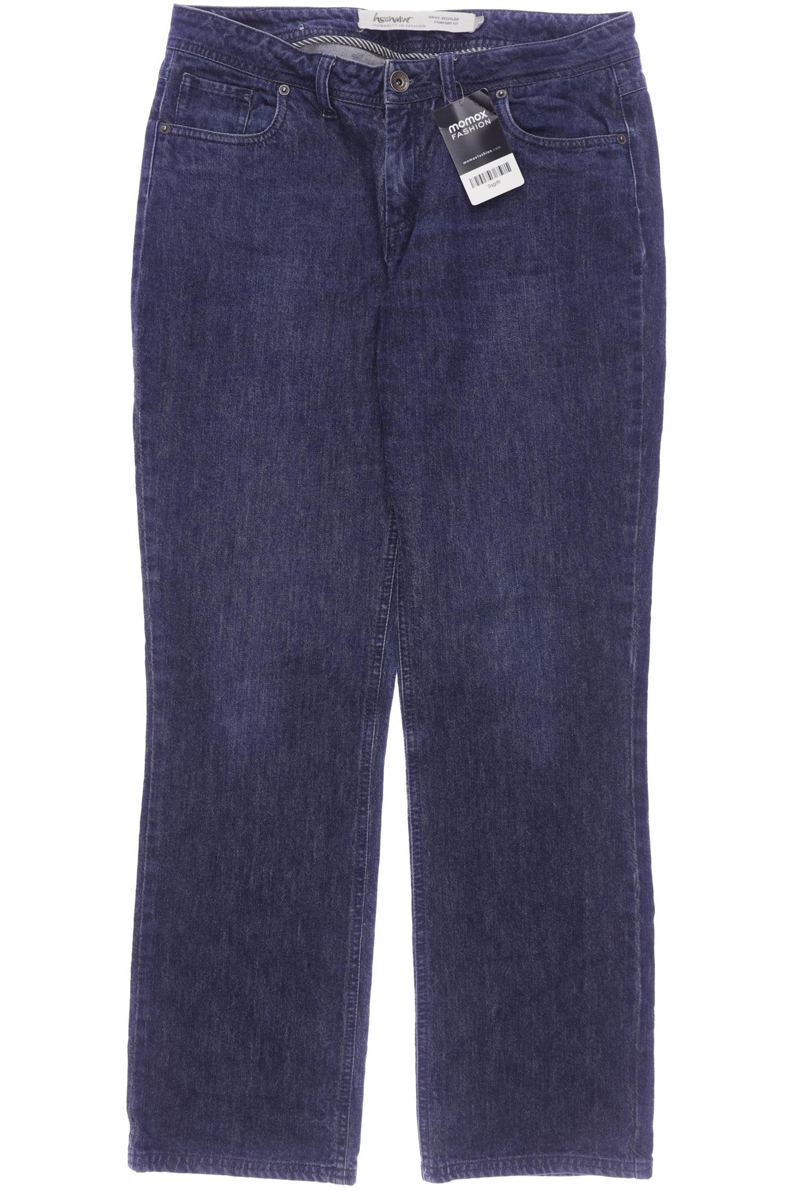 

hessnatur Damen Jeans, marineblau, Gr. 40