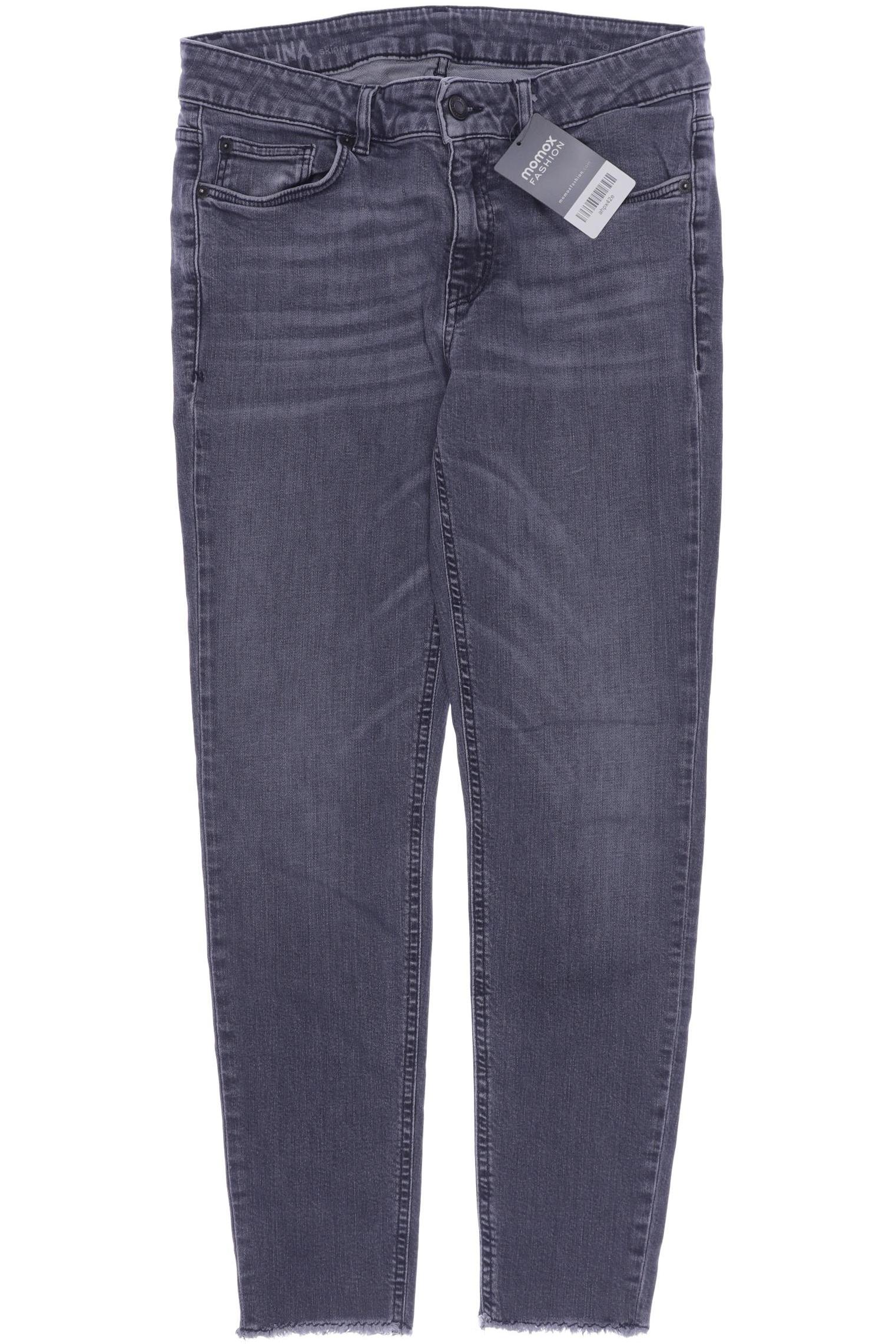 

hessnatur Damen Jeans, grau, Gr. 38