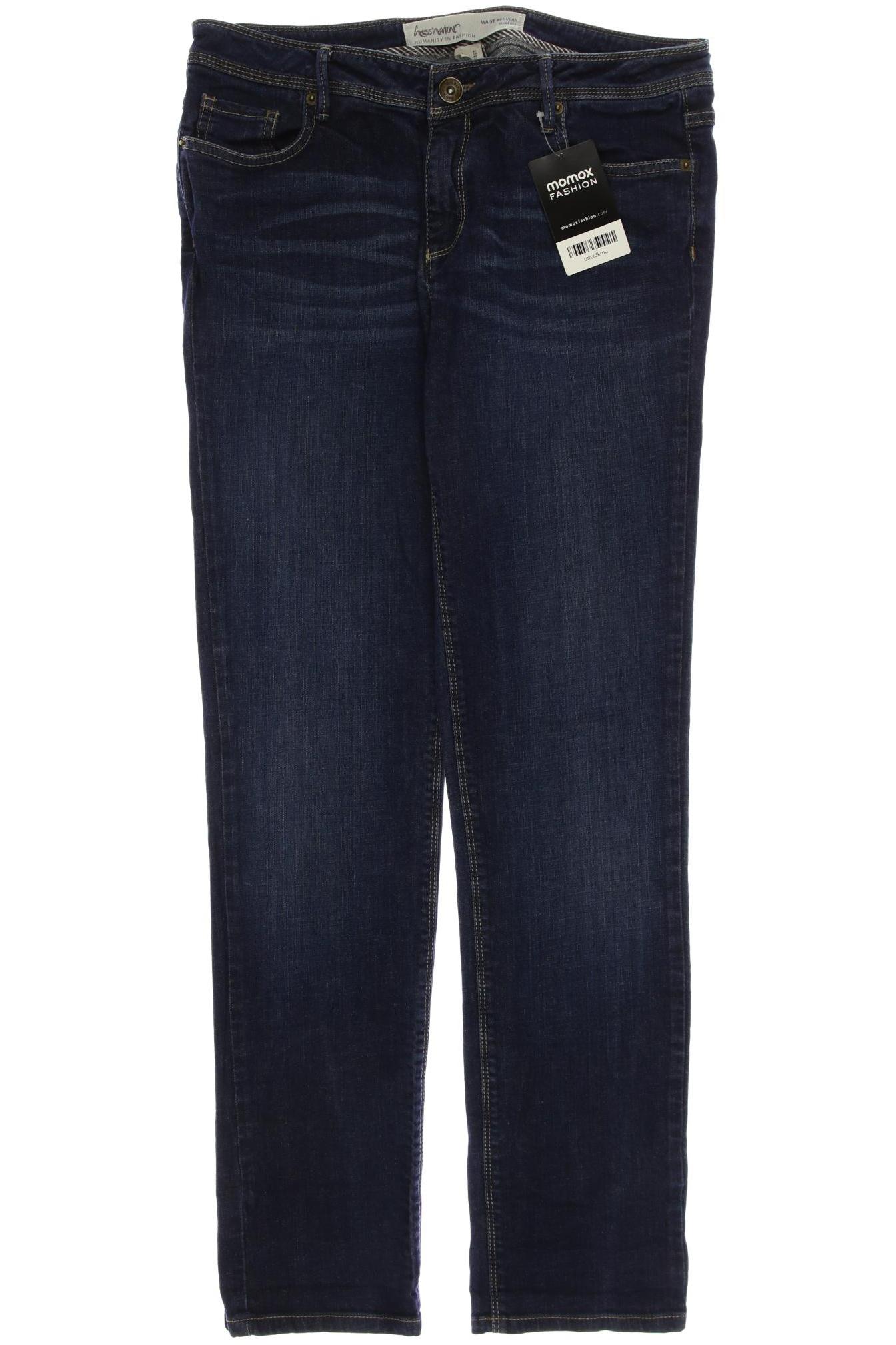 

hessnatur Damen Jeans, marineblau, Gr. 40