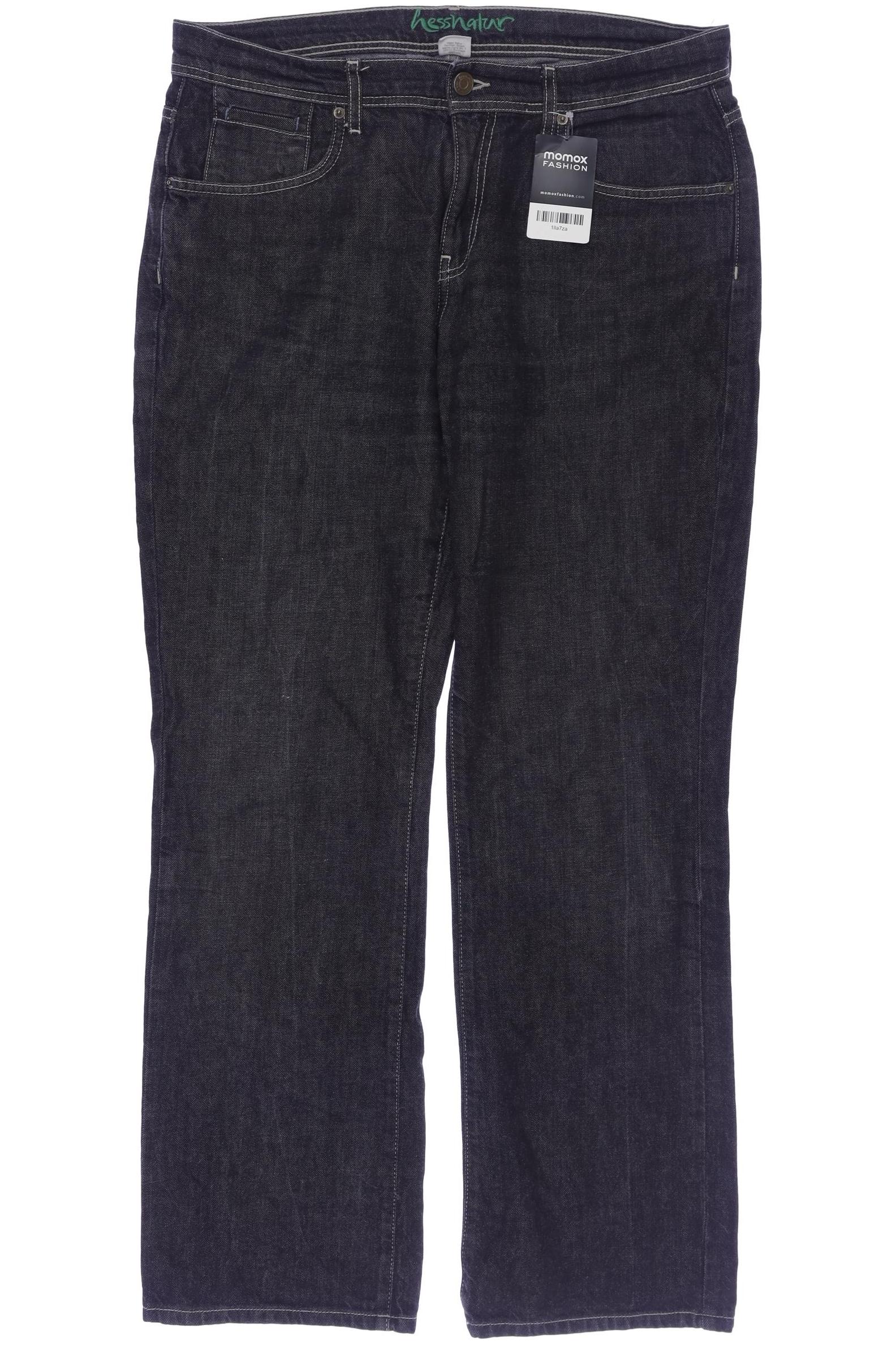 

hessnatur Damen Jeans, schwarz, Gr. 44