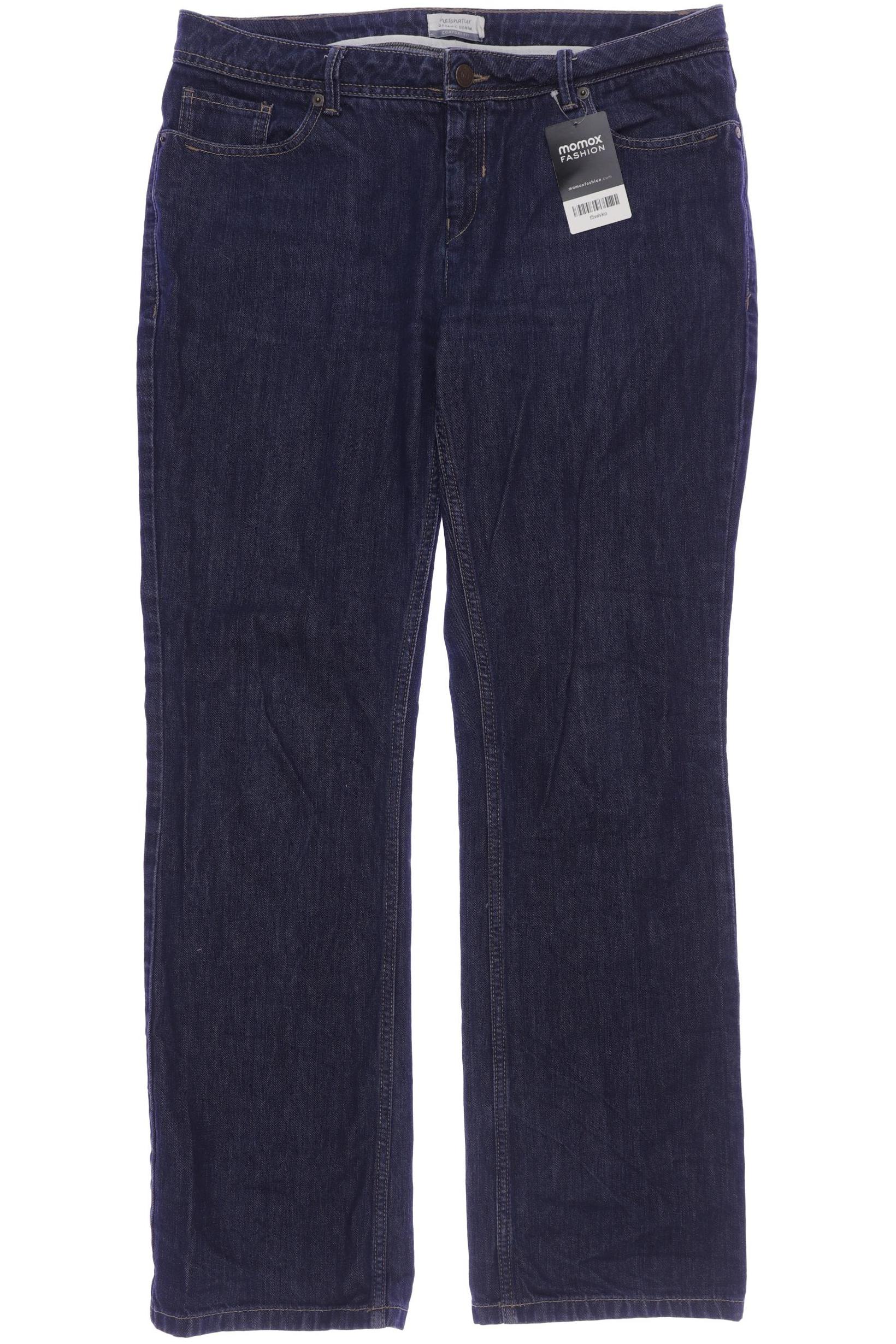 

hessnatur Damen Jeans, marineblau, Gr. 42