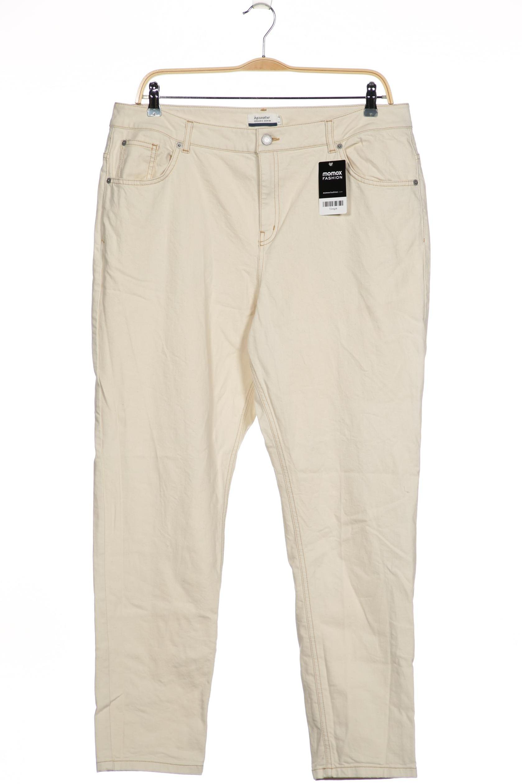 

hessnatur Damen Jeans, cremeweiß, Gr. 44