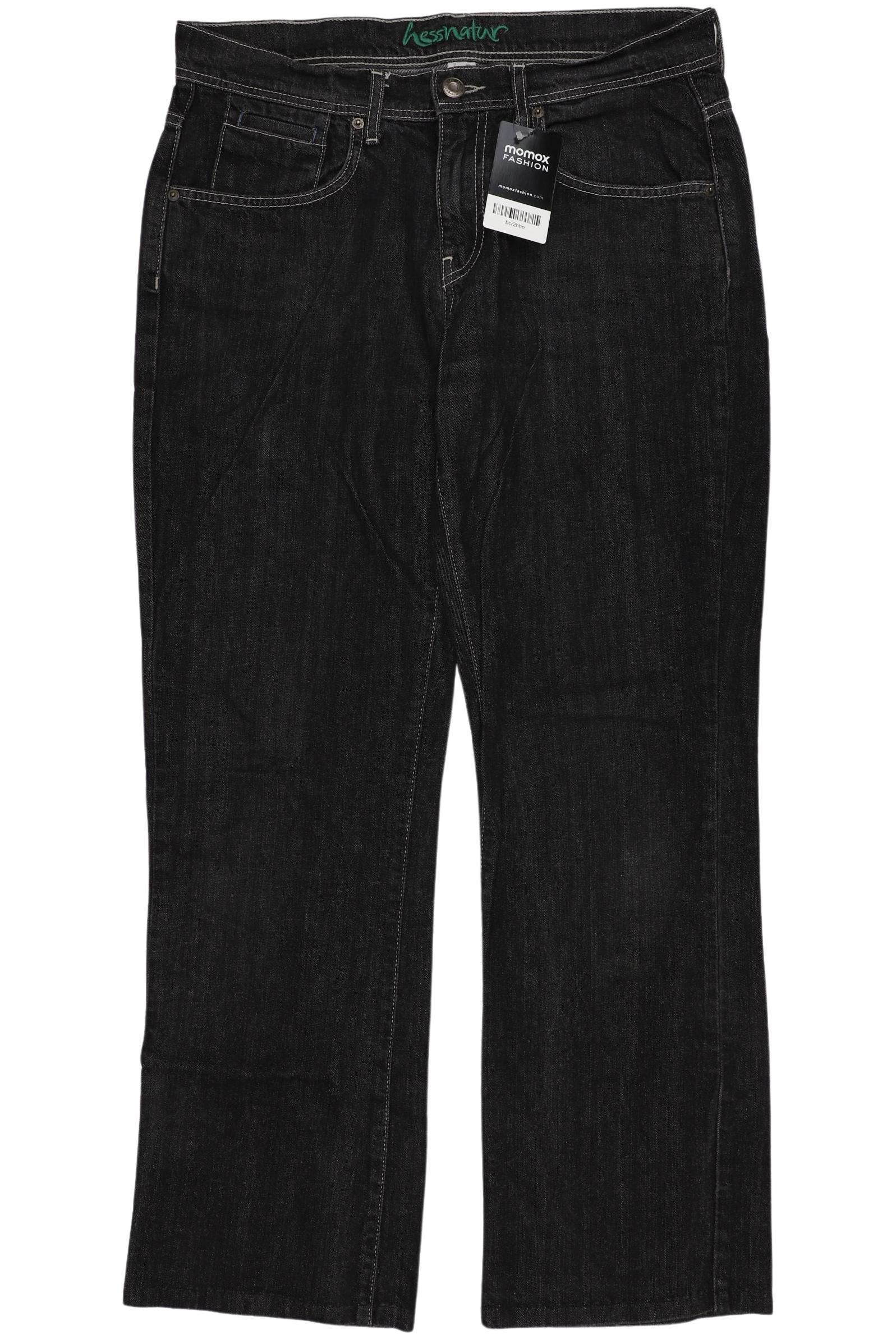 

hessnatur Damen Jeans, schwarz, Gr. 40