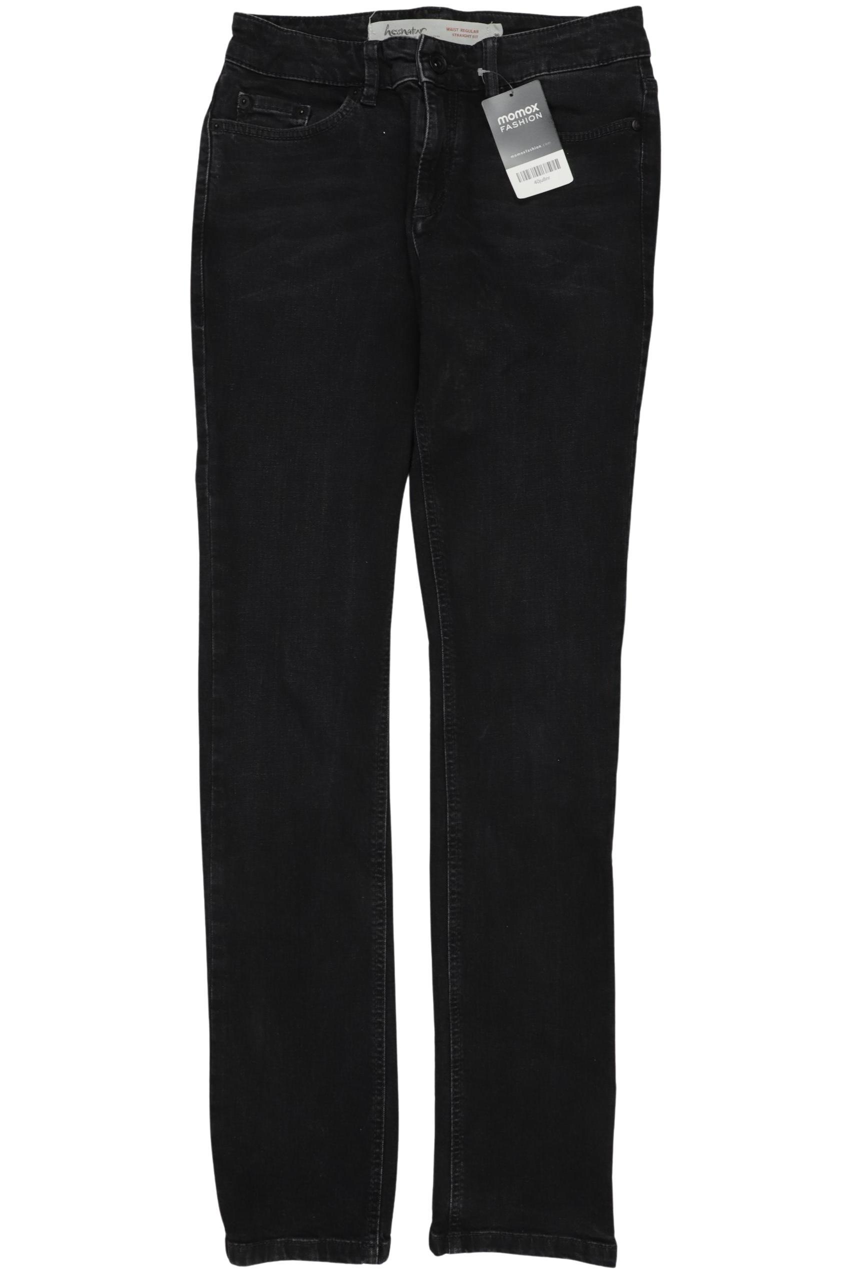 

hessnatur Damen Jeans, schwarz, Gr. 36