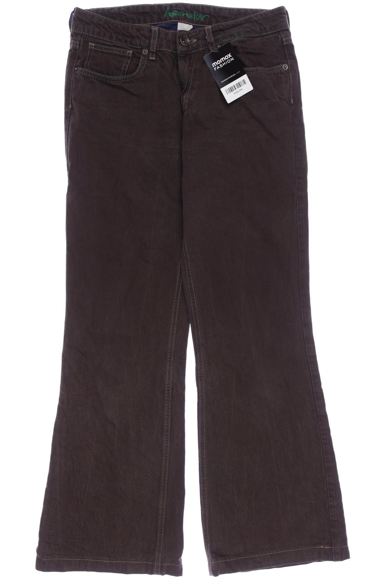 

hessnatur Damen Jeans, braun, Gr. 38