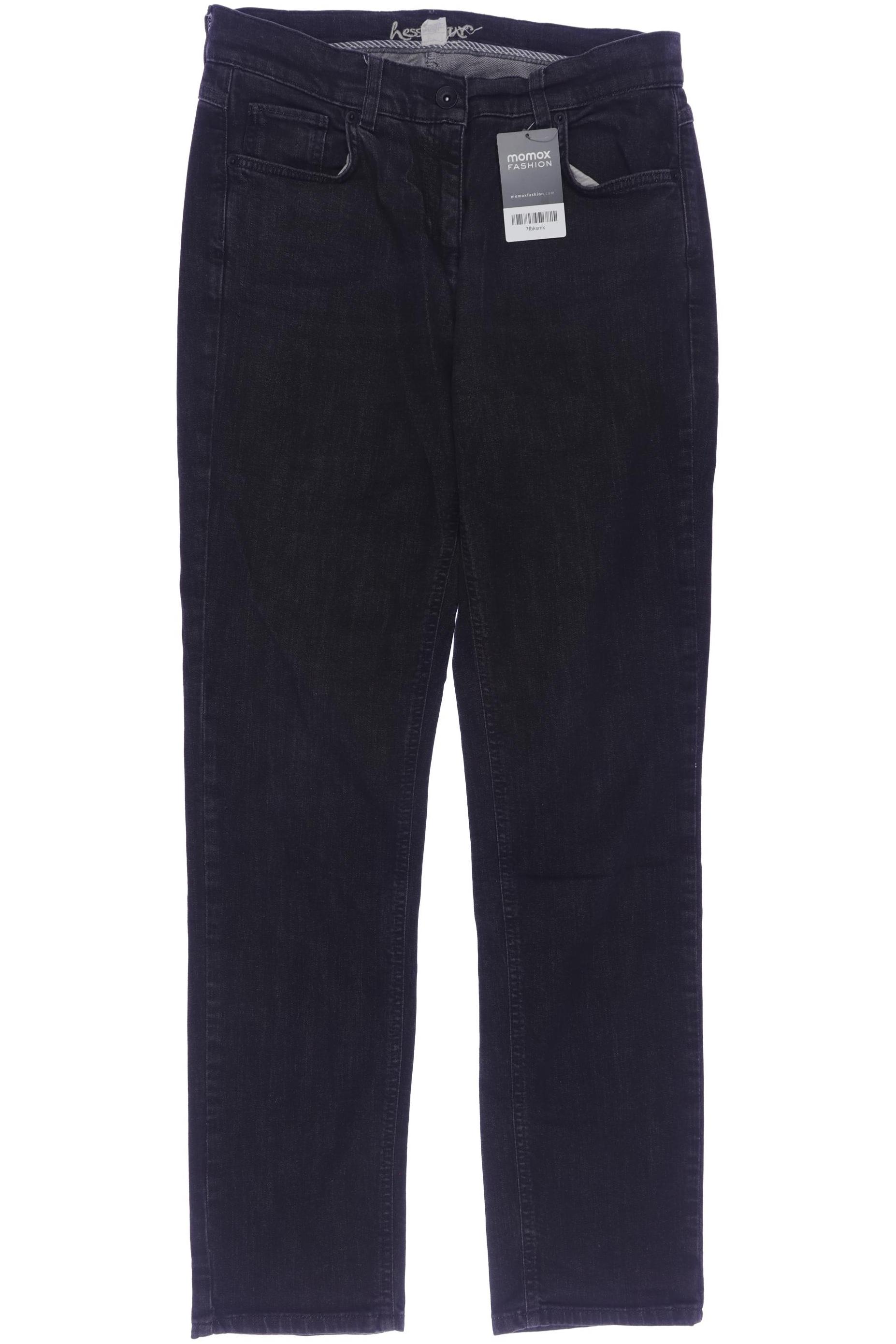 

hessnatur Damen Jeans, schwarz, Gr. 40