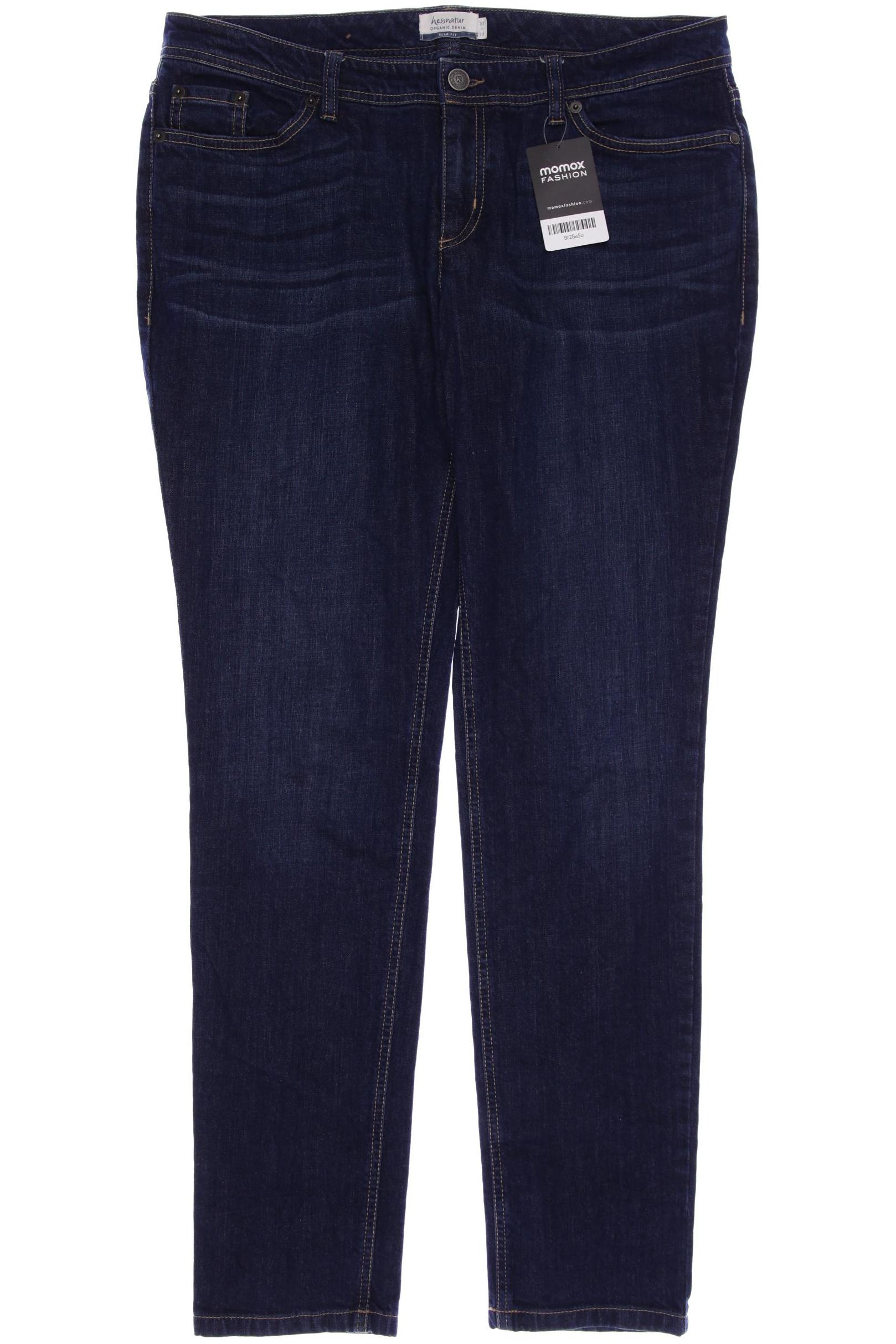 

hessnatur Damen Jeans, marineblau, Gr. 32