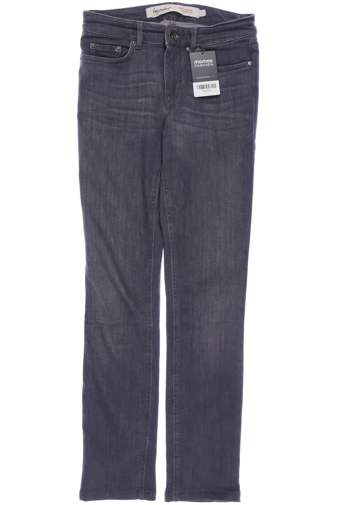 

hessnatur Damen Jeans, grau, Gr. 34