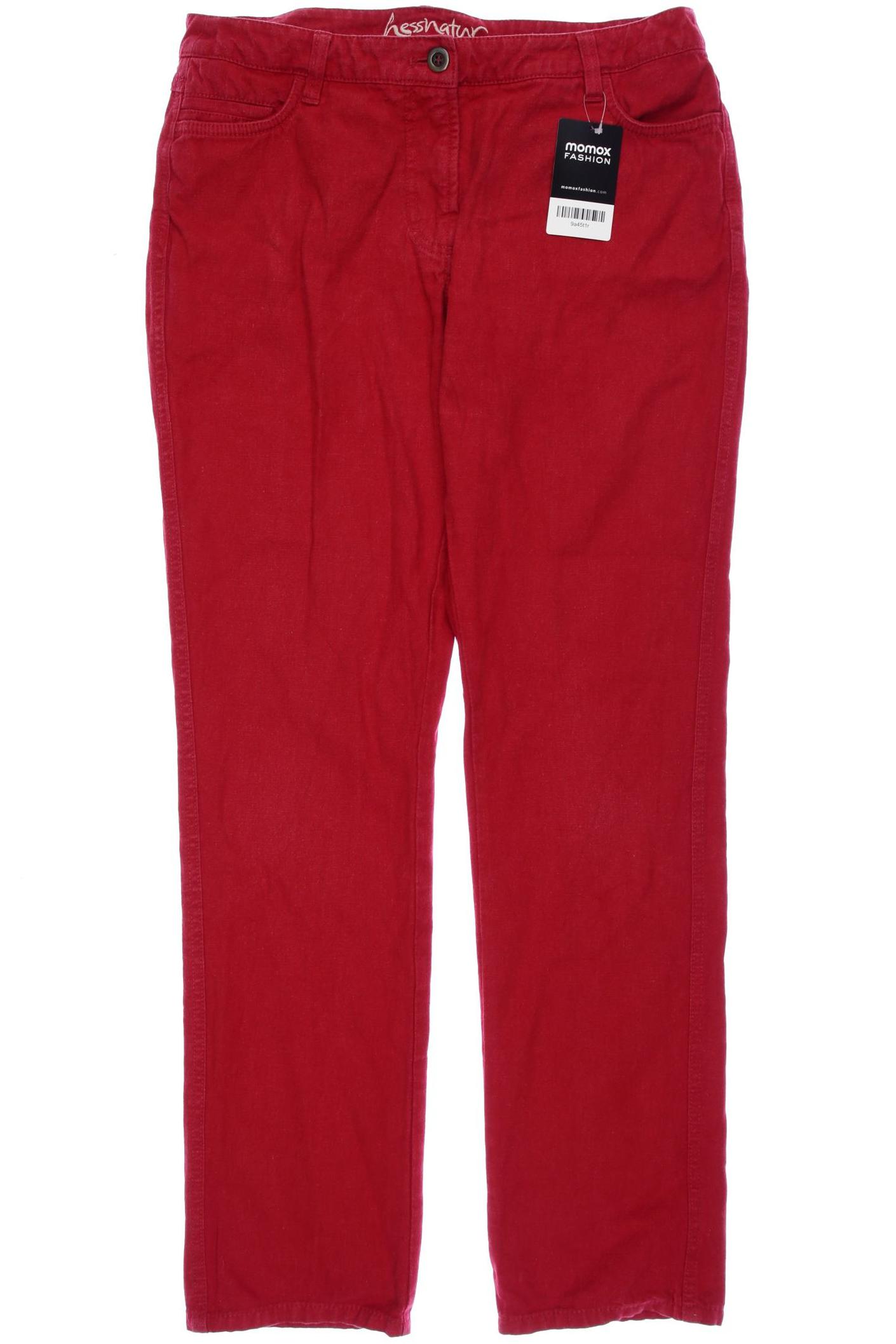 

hessnatur Damen Jeans, rot, Gr. 40