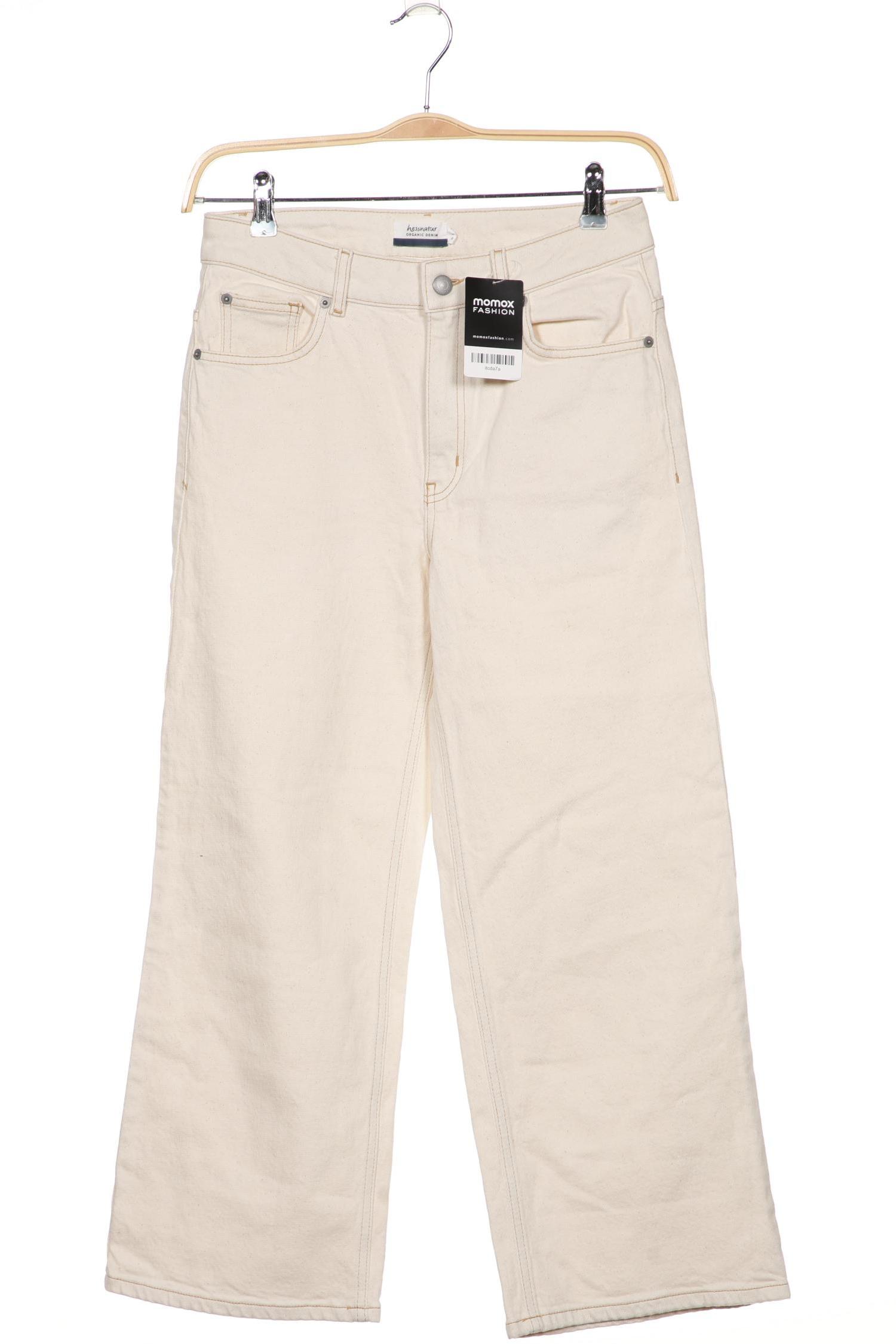 

hessnatur Damen Jeans, cremeweiß