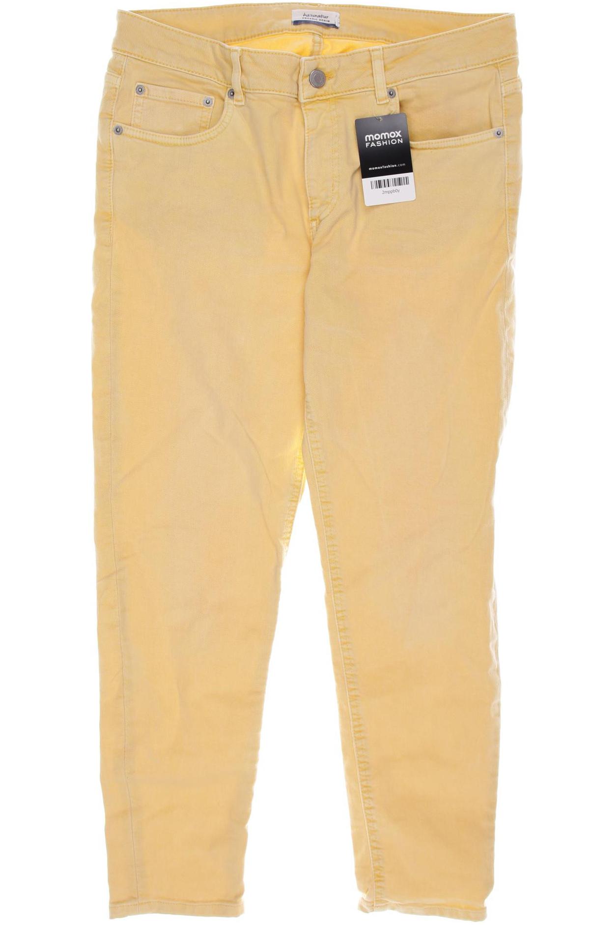 

hessnatur Damen Jeans, gelb, Gr. 40