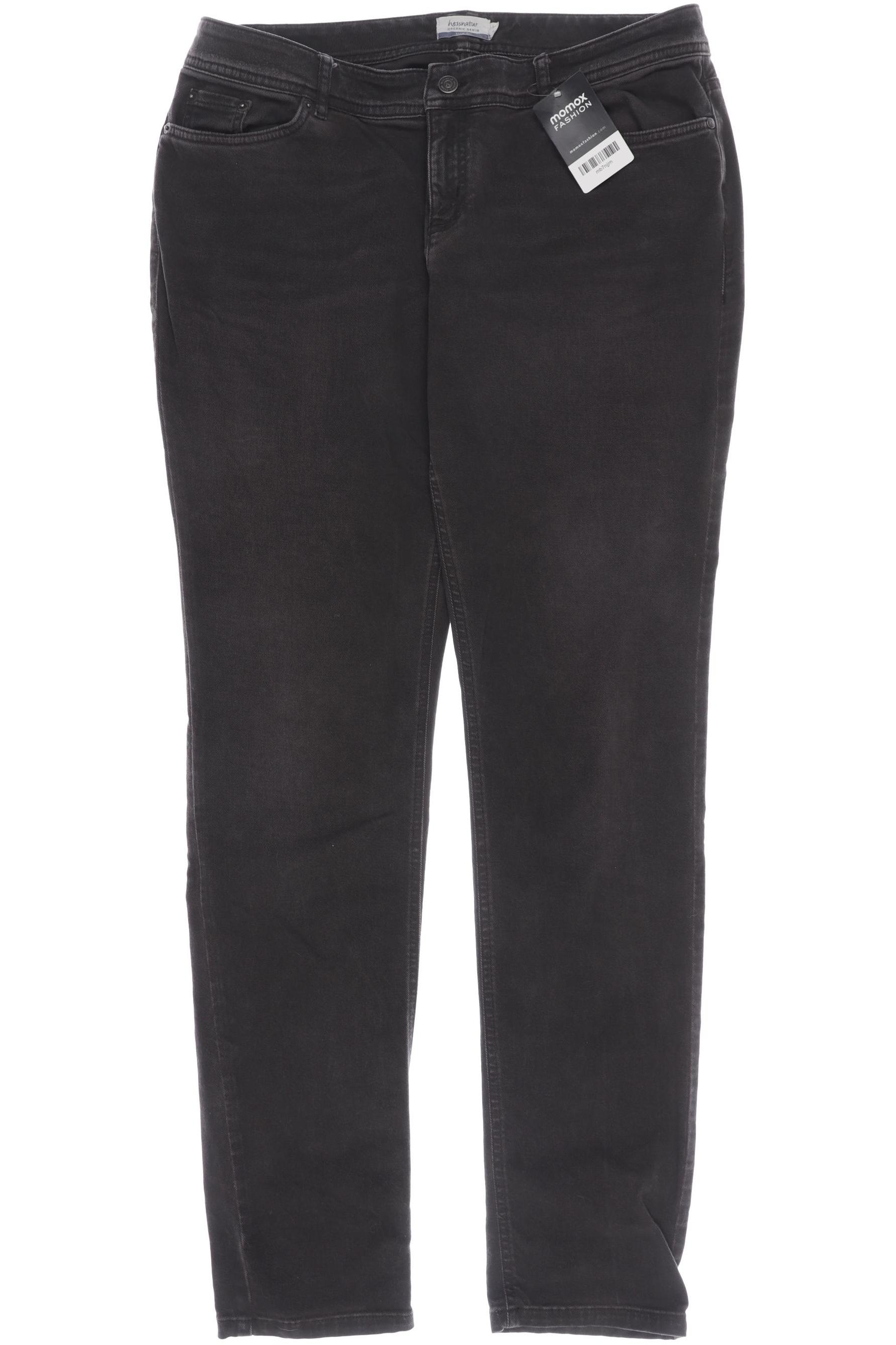 

hessnatur Damen Jeans, schwarz, Gr. 34
