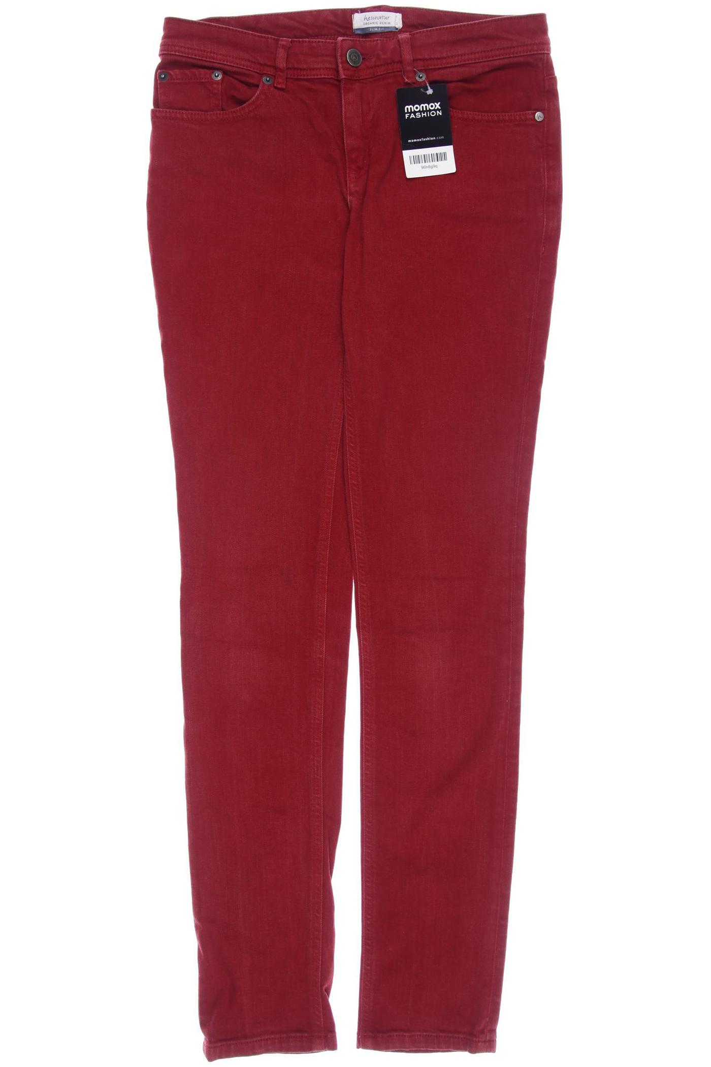 

hessnatur Damen Jeans, rot, Gr. 26