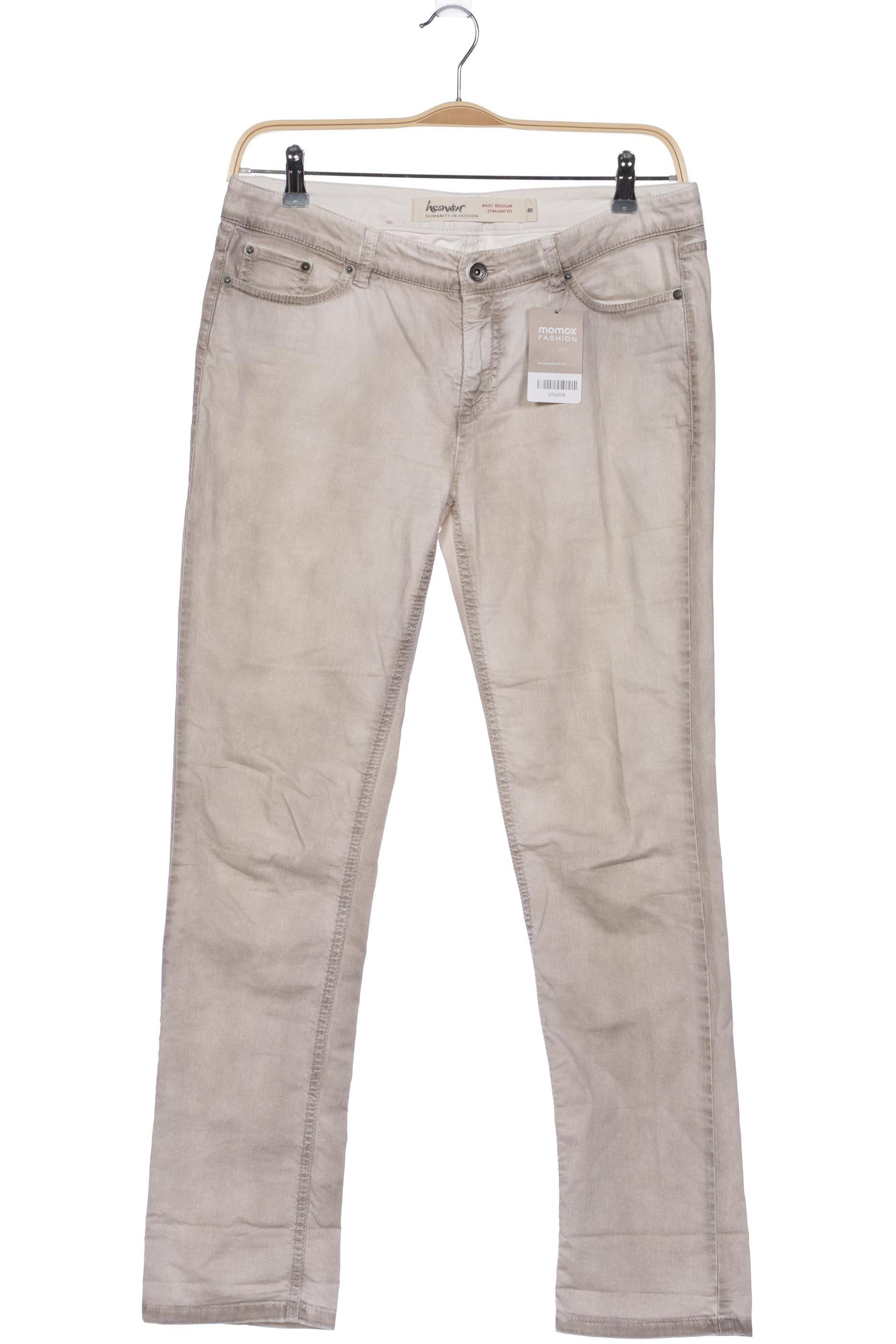 

hessnatur Damen Jeans, beige, Gr. 40