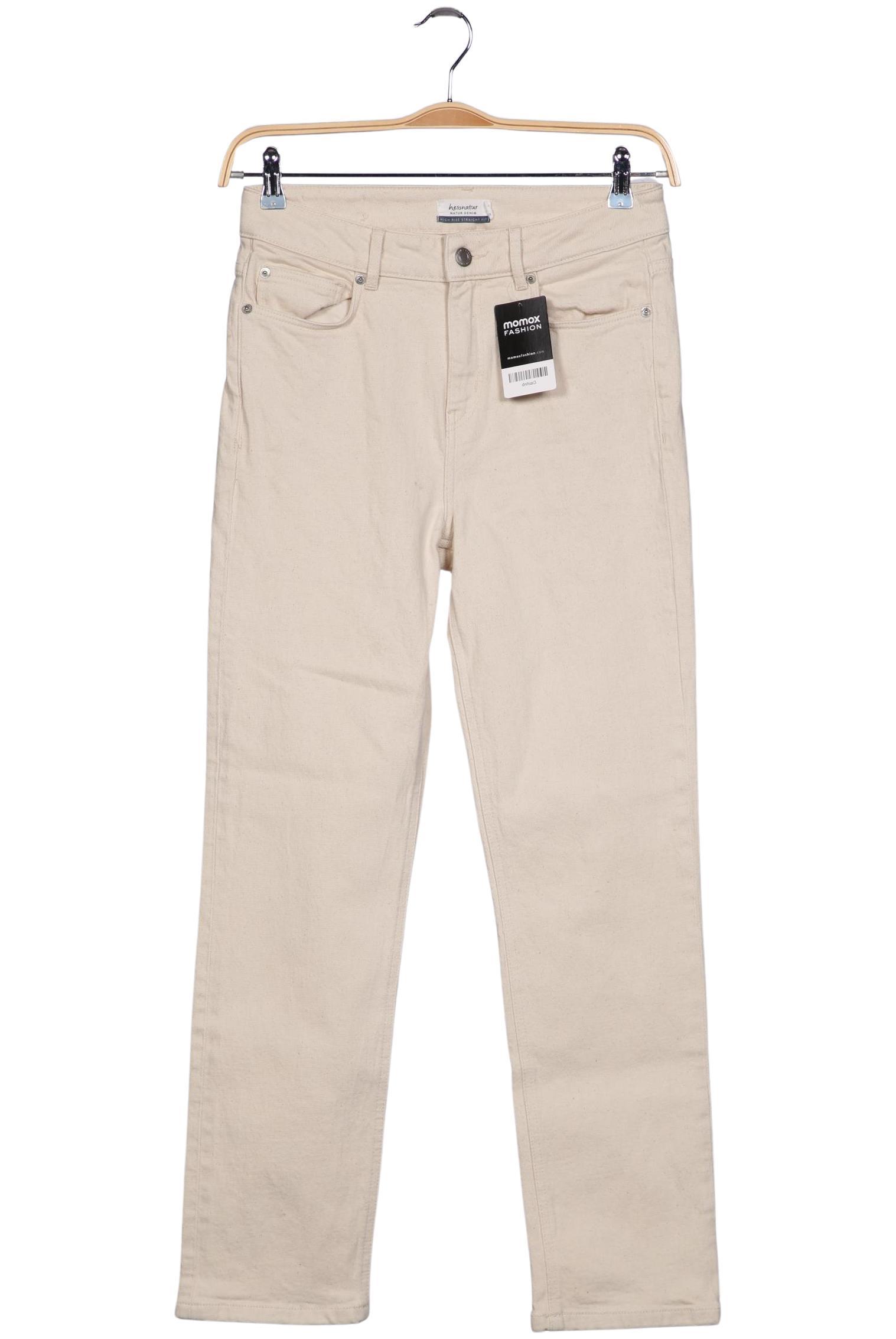 

hessnatur Damen Jeans, cremeweiß, Gr. 27