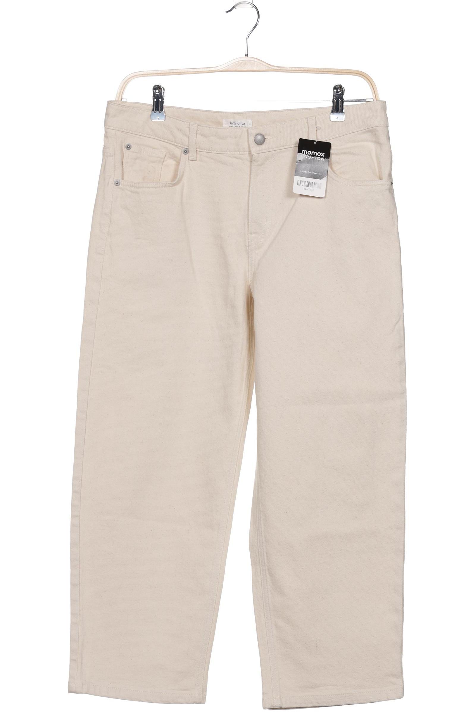 

hessnatur Damen Jeans, cremeweiß, Gr. 42