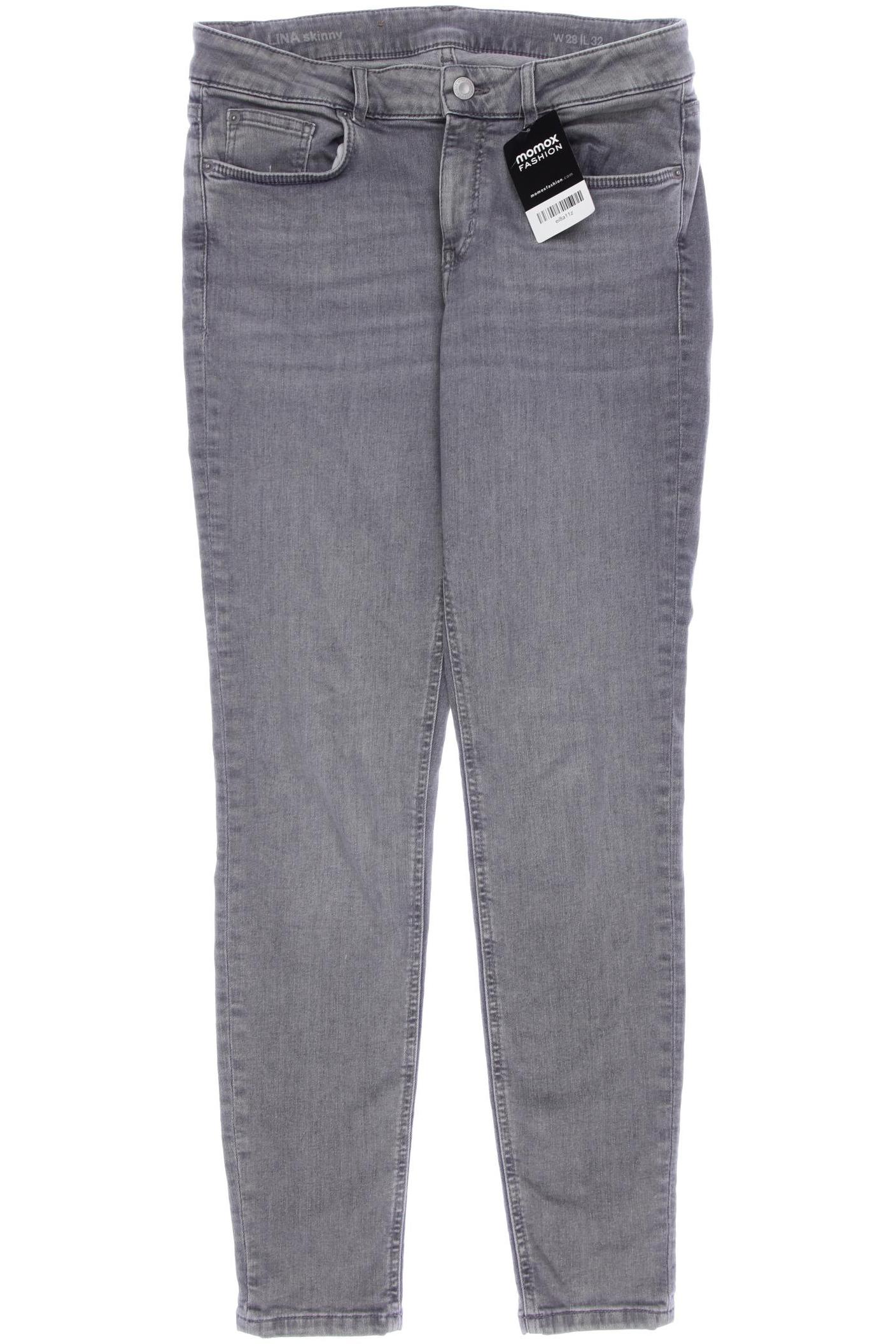 

hessnatur Damen Jeans, grau, Gr. 28