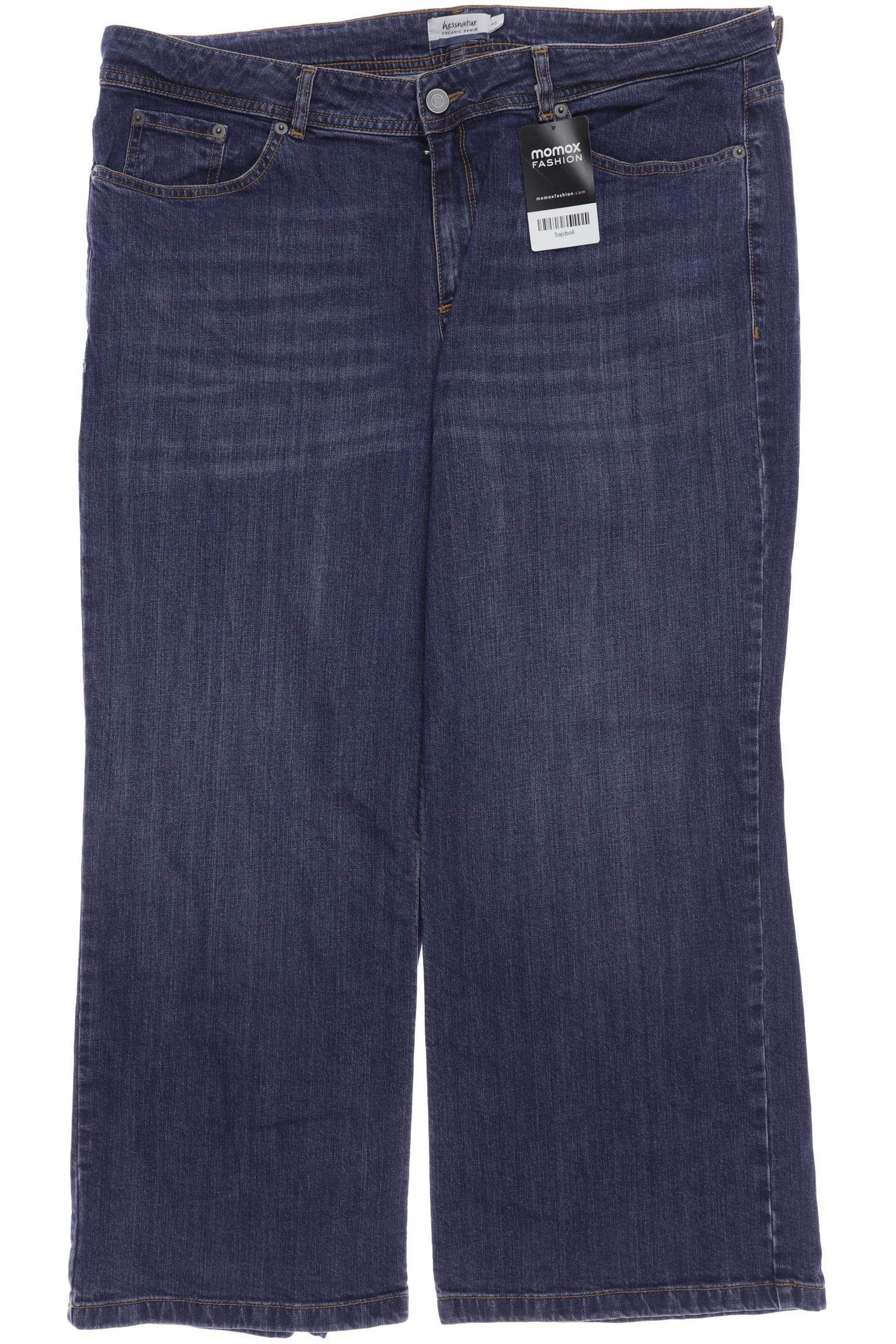 

hessnatur Damen Jeans, marineblau, Gr. 46