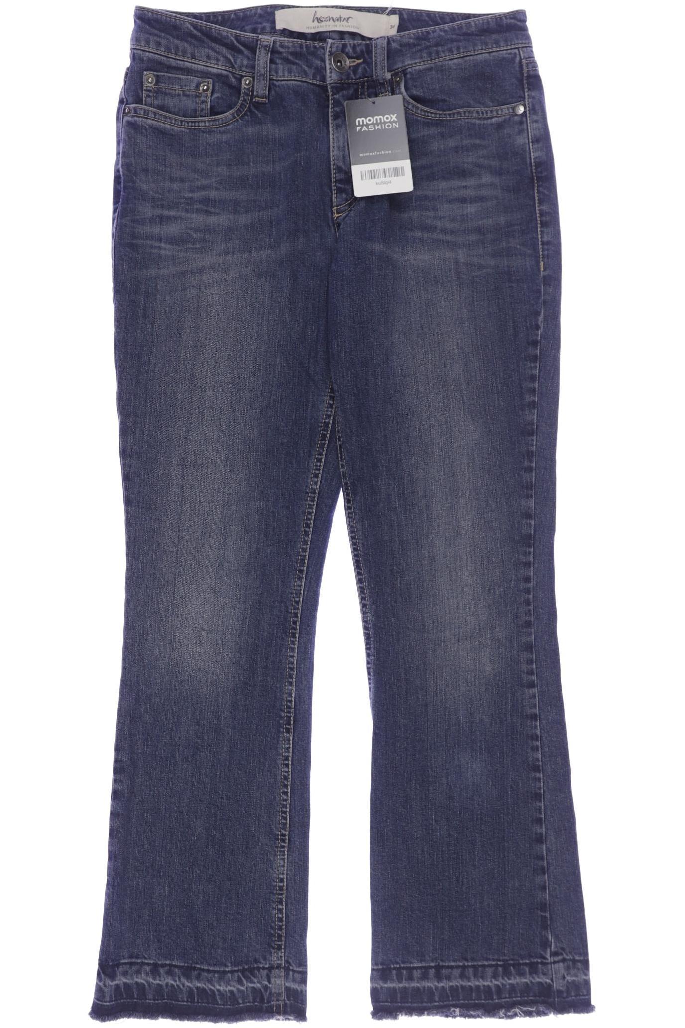 

hessnatur Damen Jeans, marineblau, Gr. 34