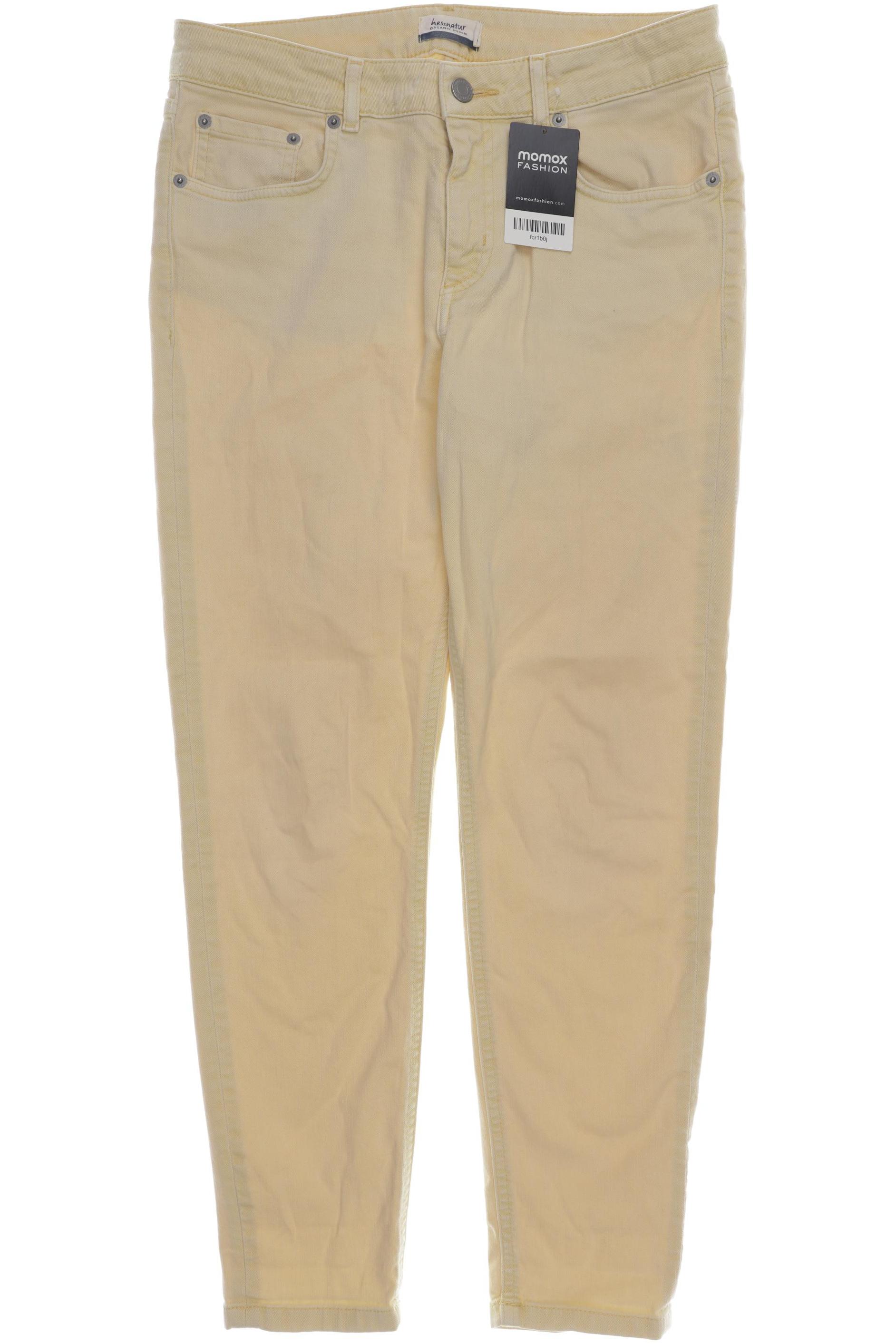 

hessnatur Damen Jeans, gelb, Gr. 29