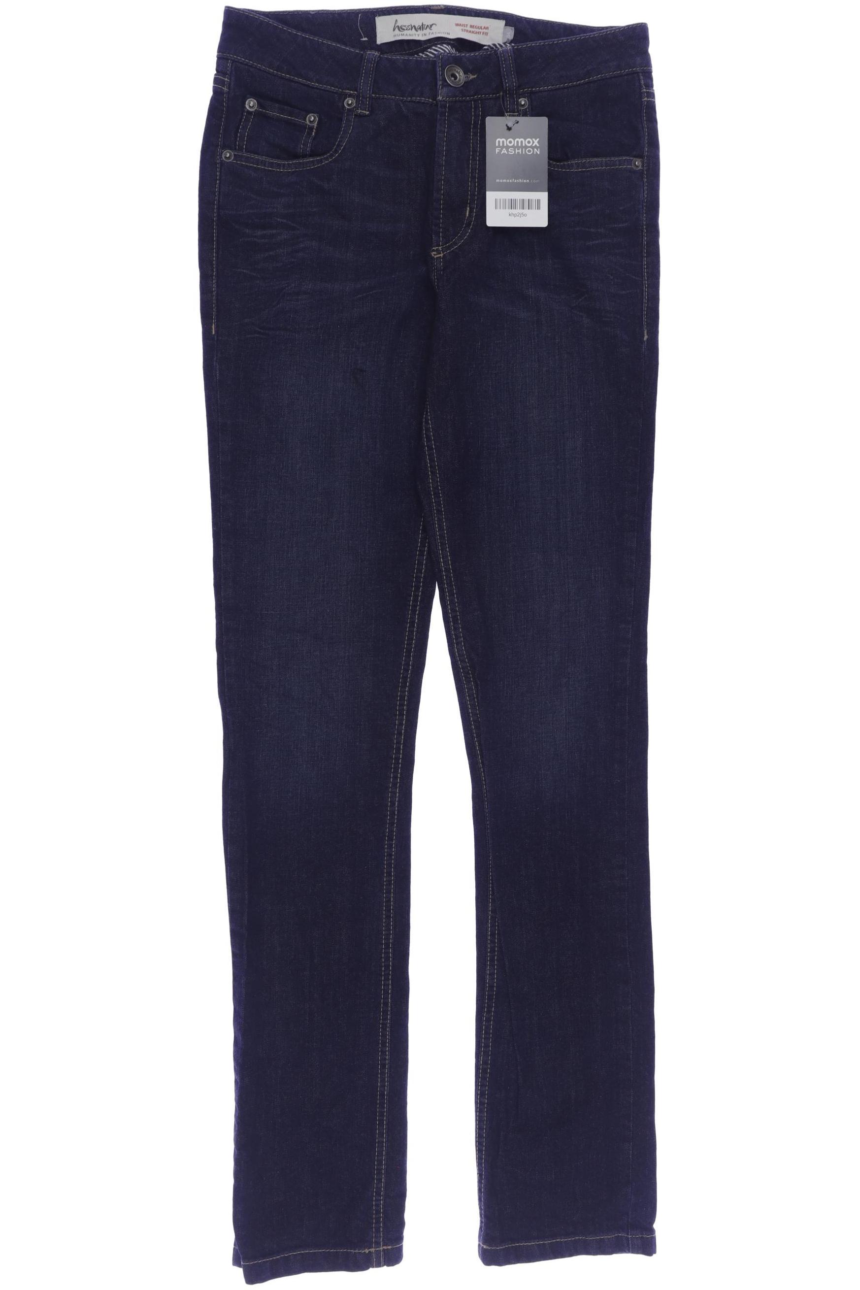 

hessnatur Damen Jeans, marineblau, Gr. 34