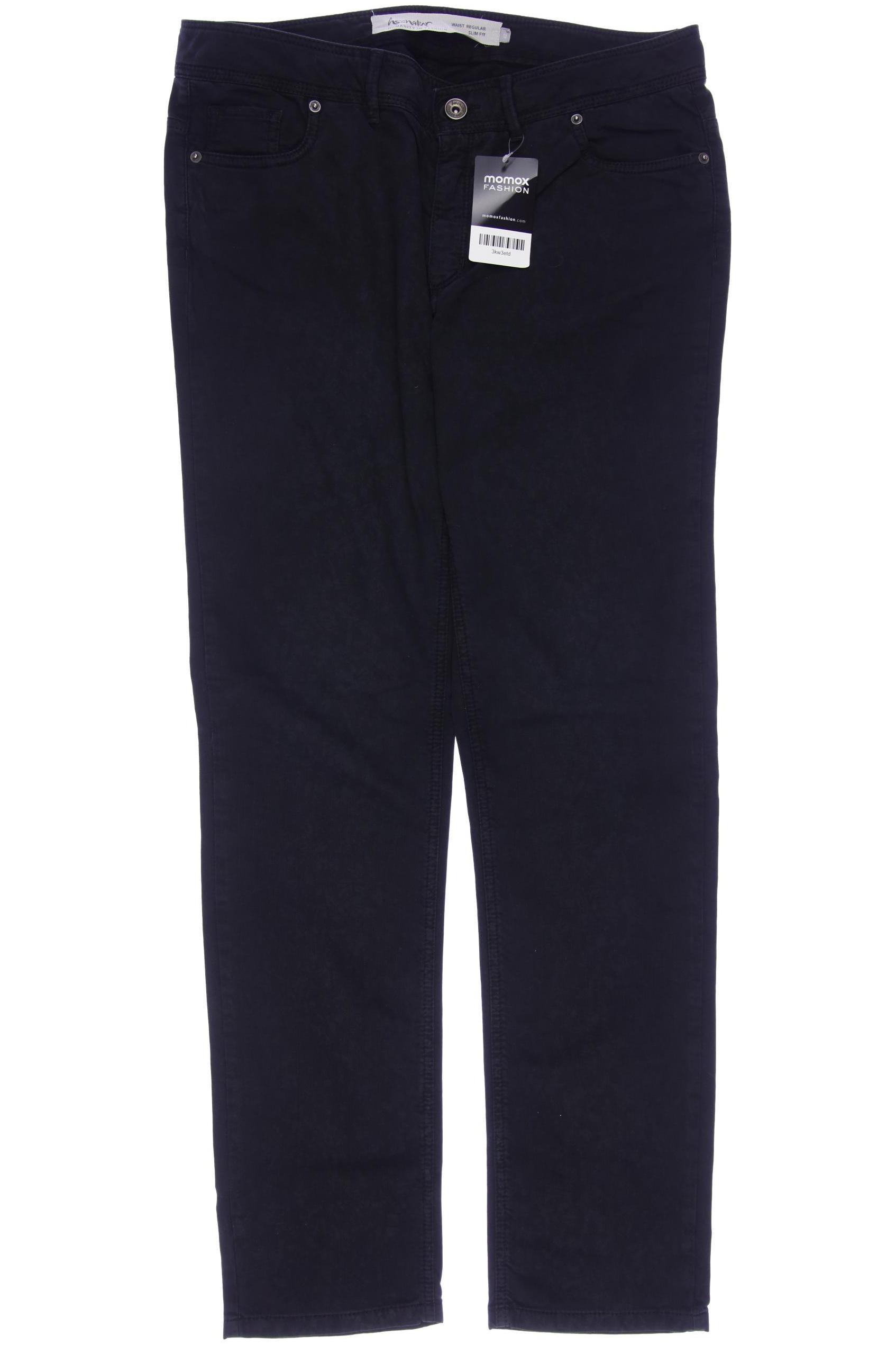 

hessnatur Damen Jeans, schwarz, Gr. 42