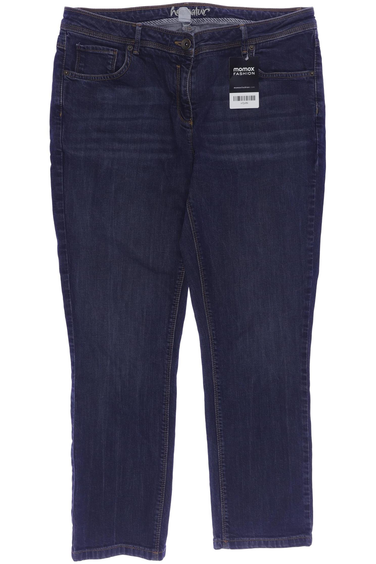 

hessnatur Damen Jeans, marineblau, Gr. 44